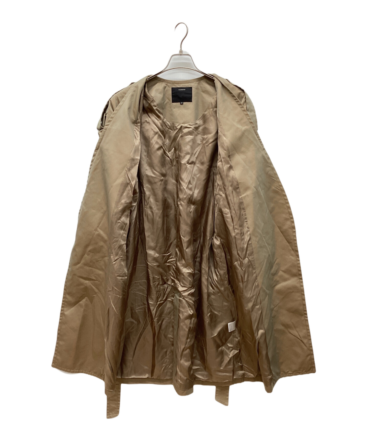 中古・古着通販】FLORENT (フローレント) トレンチコート ベージュ