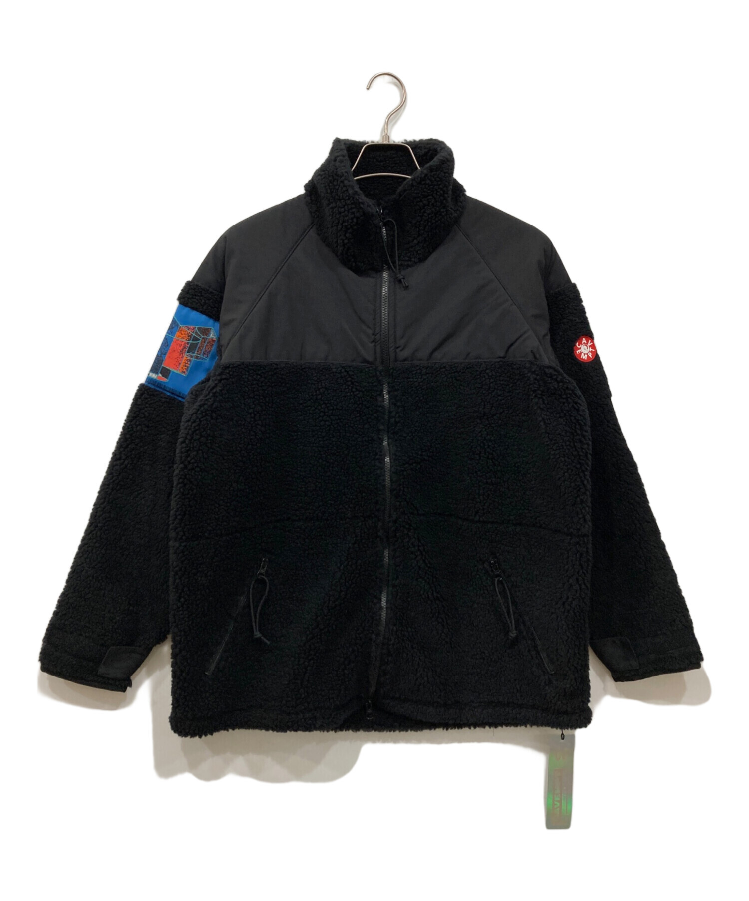 c.e ボアジャケット 中古・古着通販】C.E (シーイー) BOA FLEECE ZIP JACKET NECK ブラック