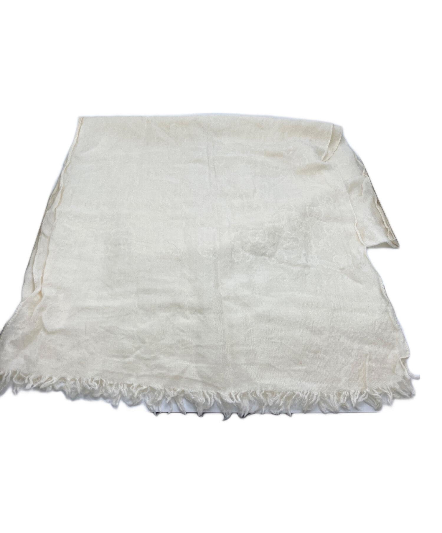 中古・古着通販】GUCCI (グッチ) シルク混GGストール｜ブランド・古着