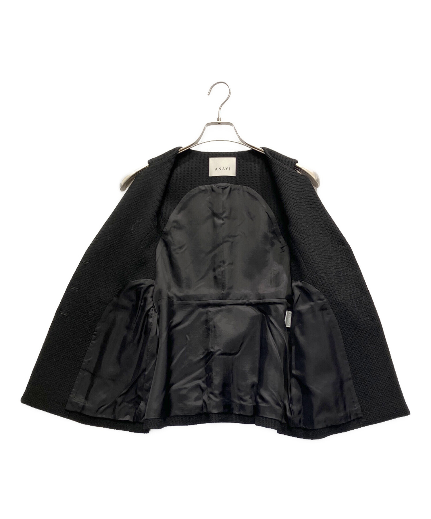 中古・古着通販】ANAYI (アナイ) ワッフルツイードペプラムジレ