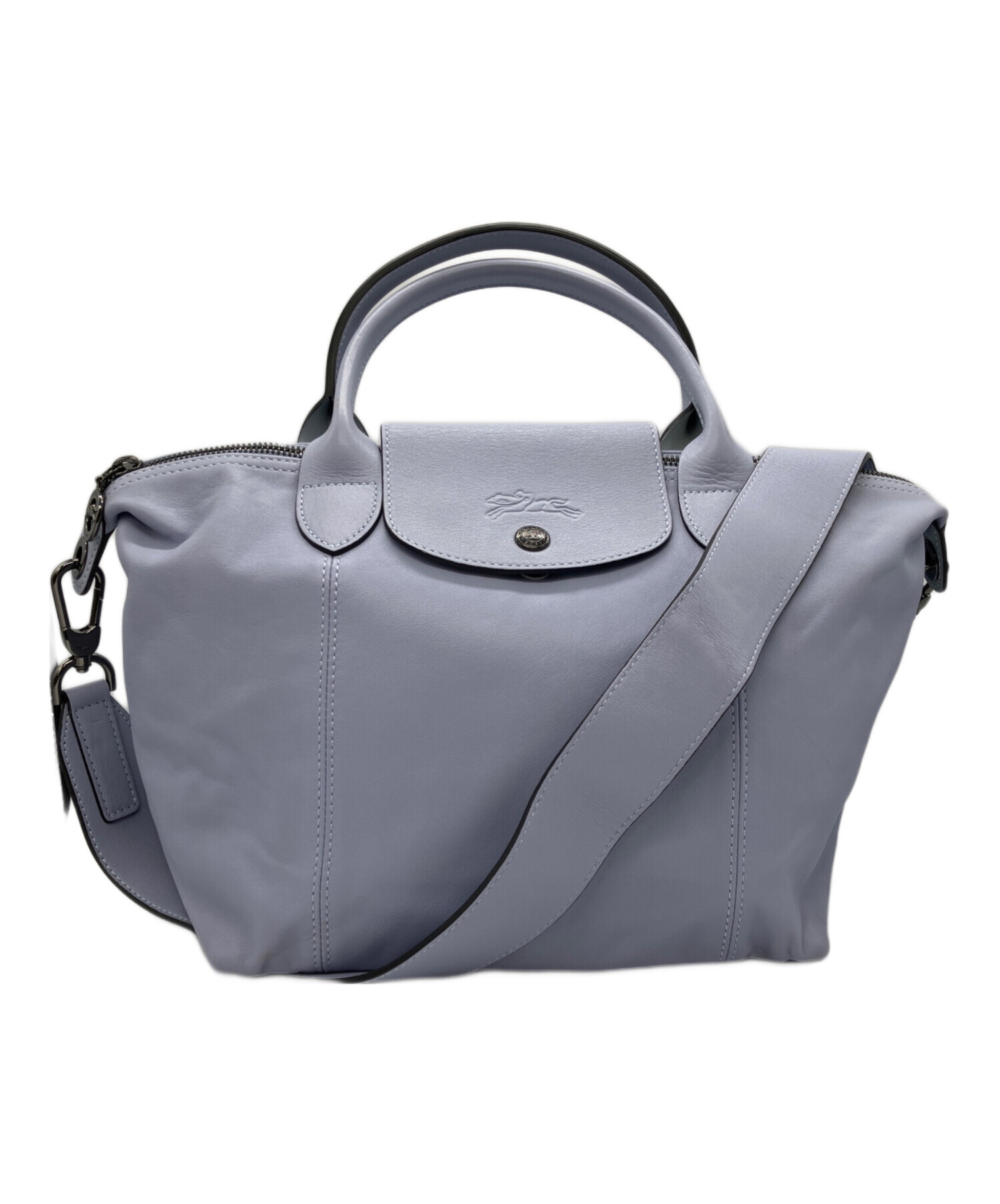 中古・古着通販】LONGCHAMP (ロンシャン) ル・プリアージュ キュイール 