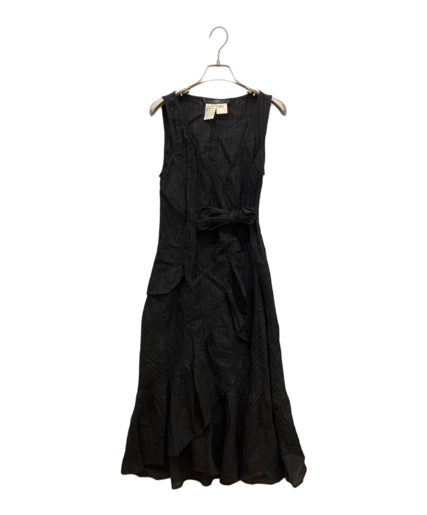 MAX MARA WEEK END LINE ノースリーブ M 茶 【古着】【中古】【送料無料】 中古・古着通販】MAX MARA WEEK END LINE (マックスマーラ