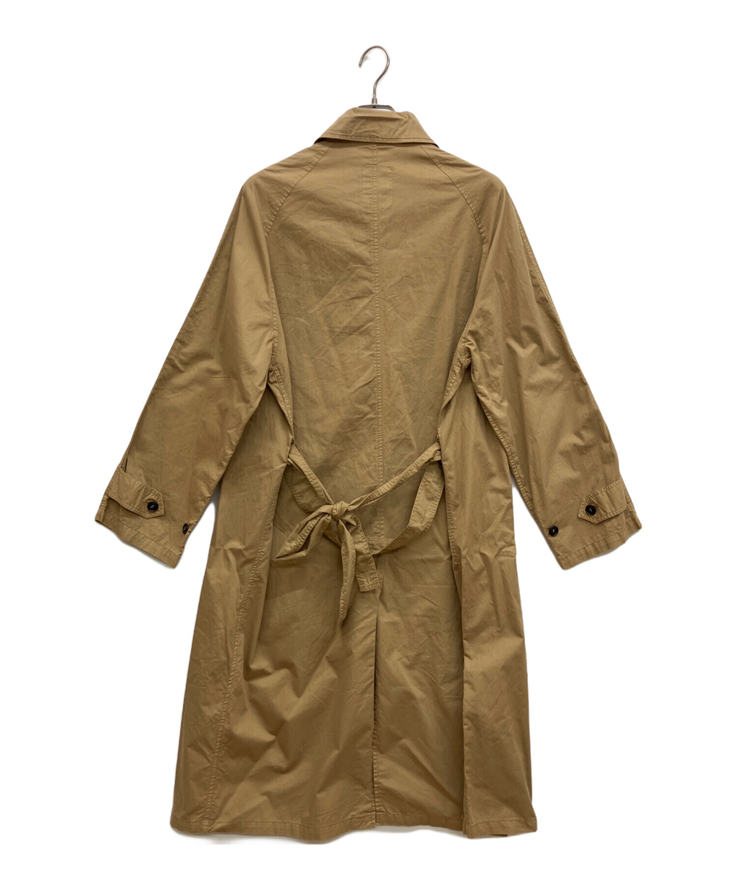 “ハロウタウンストア”ステンカラーコート・ネイビー・サイズ44 中古・古着通販】HARROW TOWN STORES (ハロータウンストアーズ