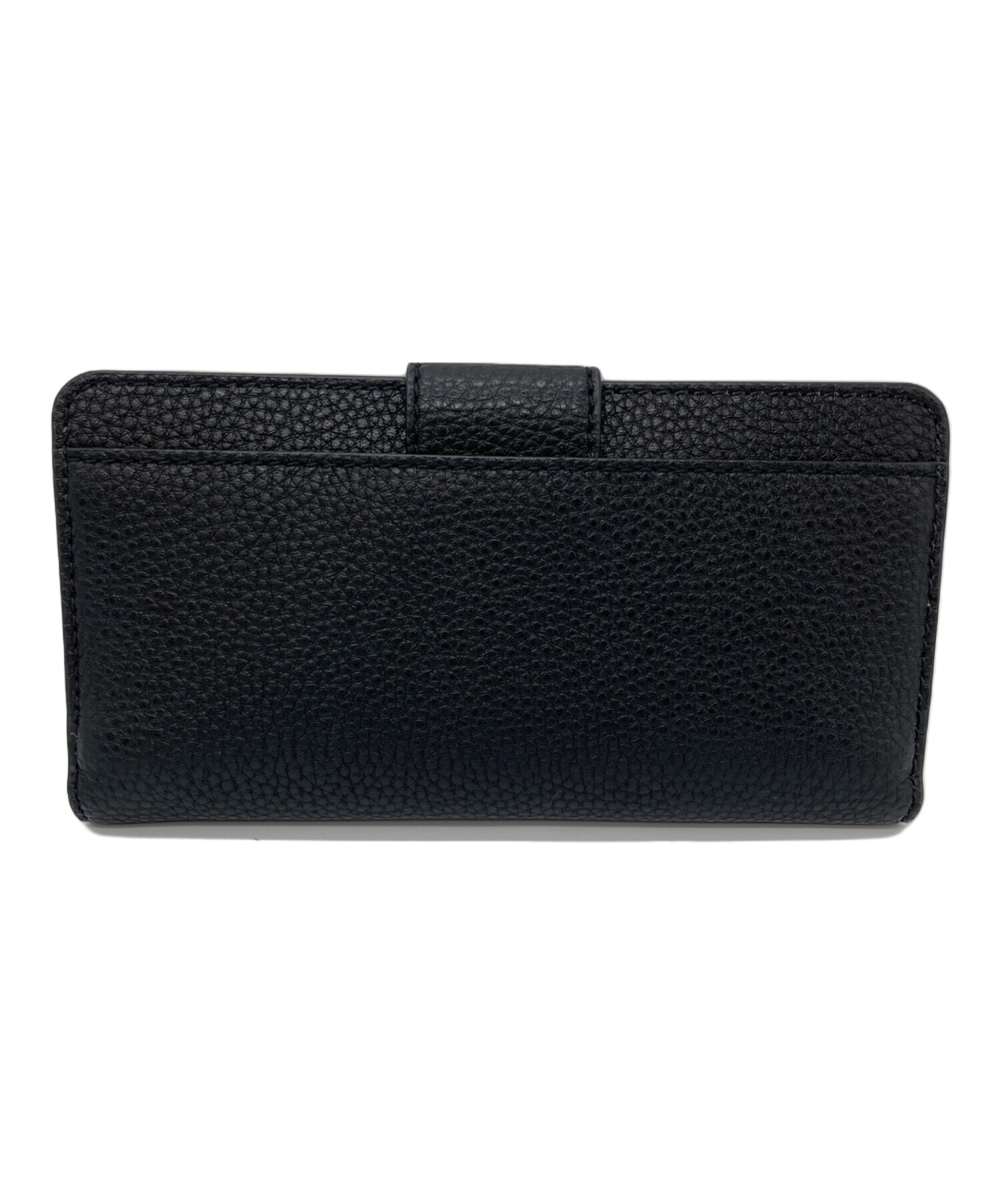 MARC JACOBS ブラック　長財布 中古・古着通販】MARC JACOBS (マークジェイコブズ) Turnlock Wallet