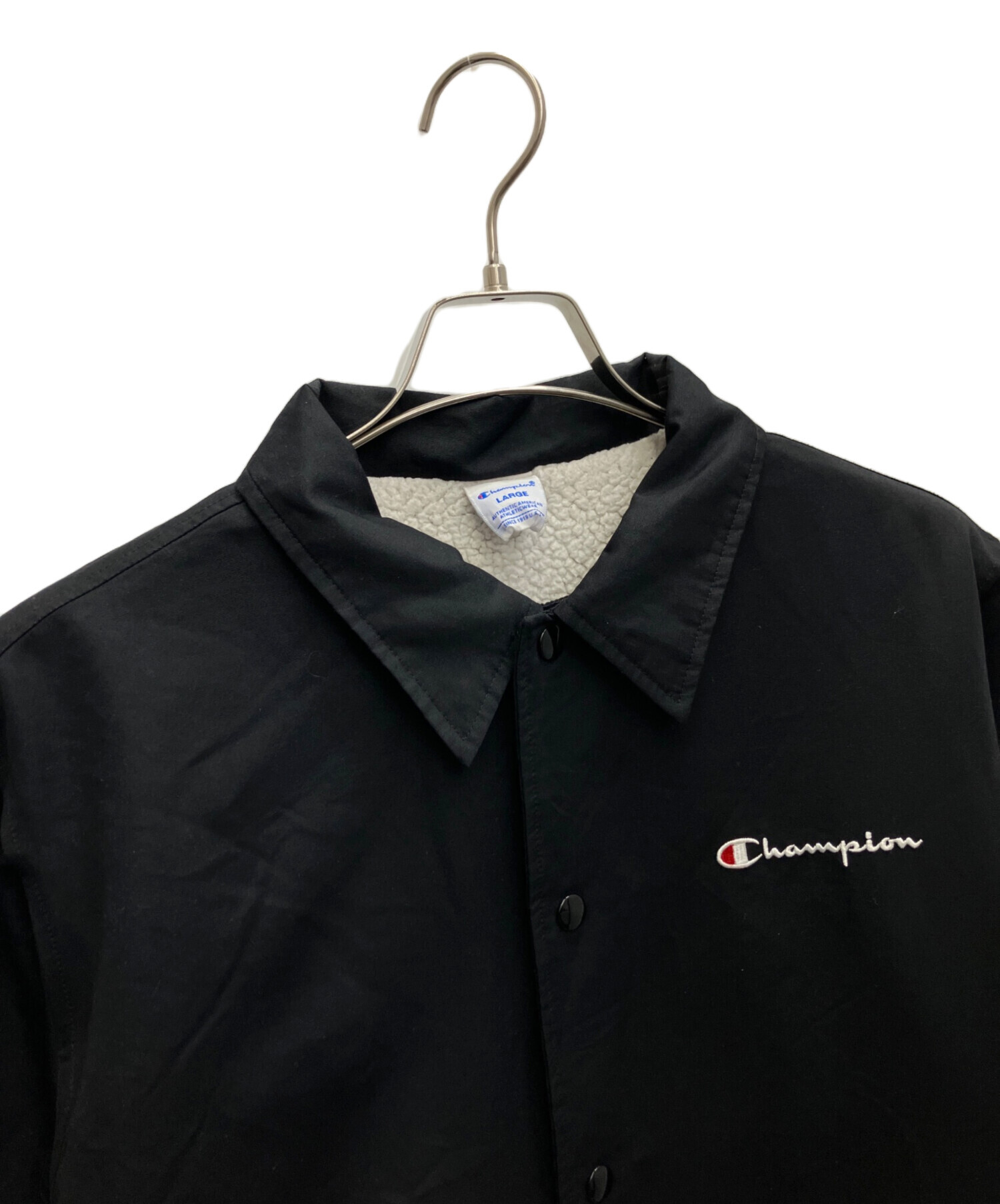 Champion チャンピオン　裏起毛　コーチボアジャケット　XL 中古・古着通販】Champion (チャンピオン) 裏ボアコーチジャケット