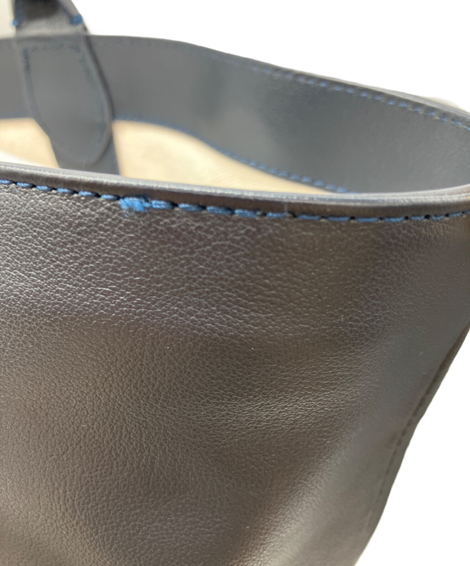 中古・古着通販】CELERI (セルリ) リバーシブルトートバッグ ネイビー