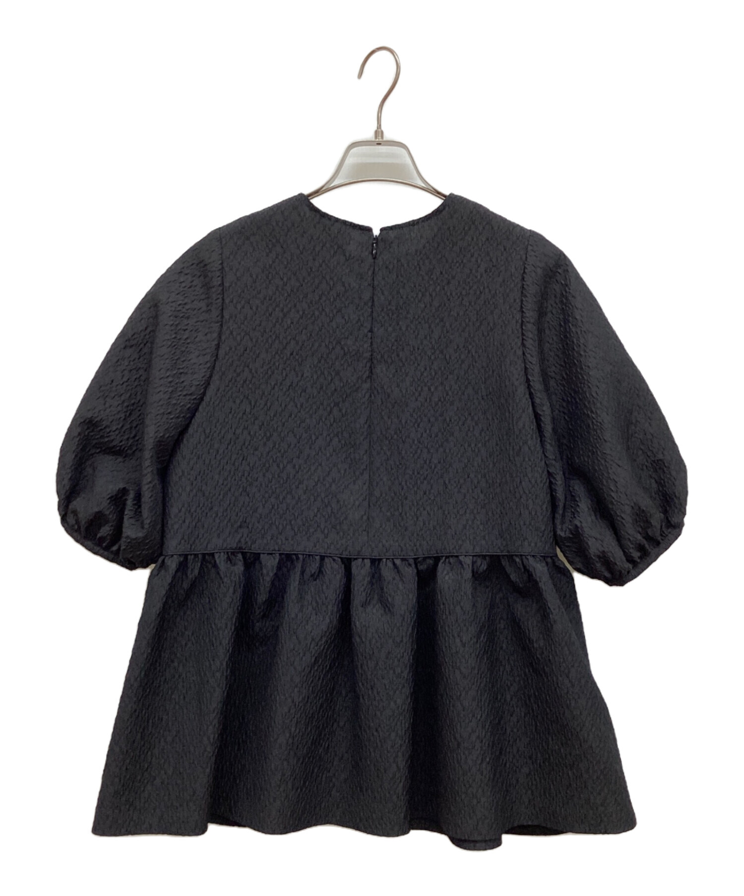 【united arrows】エアリー5SLぺプラムブラウス 38 united arrows】エアリー5SLぺプラムブラウス 38