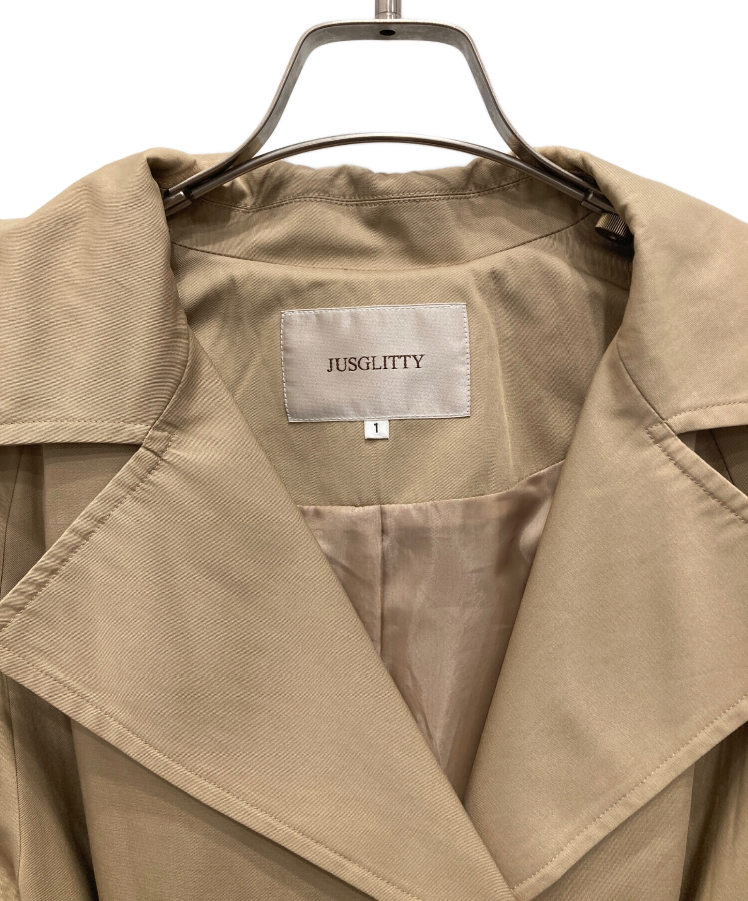 中古・古着通販】JUSGLITTY (ジャスグリッティー) 撥水フード付き