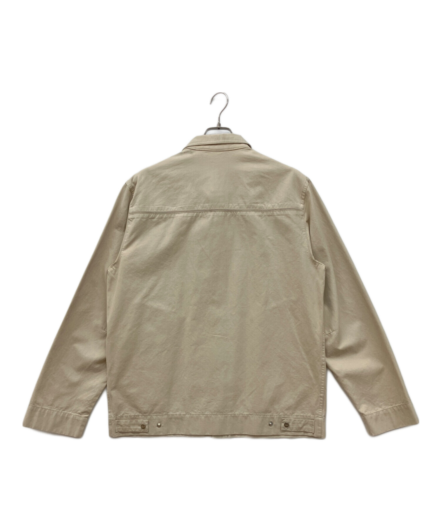 ラコステ　スイングトップジャケット　ベージュL相当 中古・古着通販】LACOSTE (ラコステ) スイングトップ ベージュ サイズ