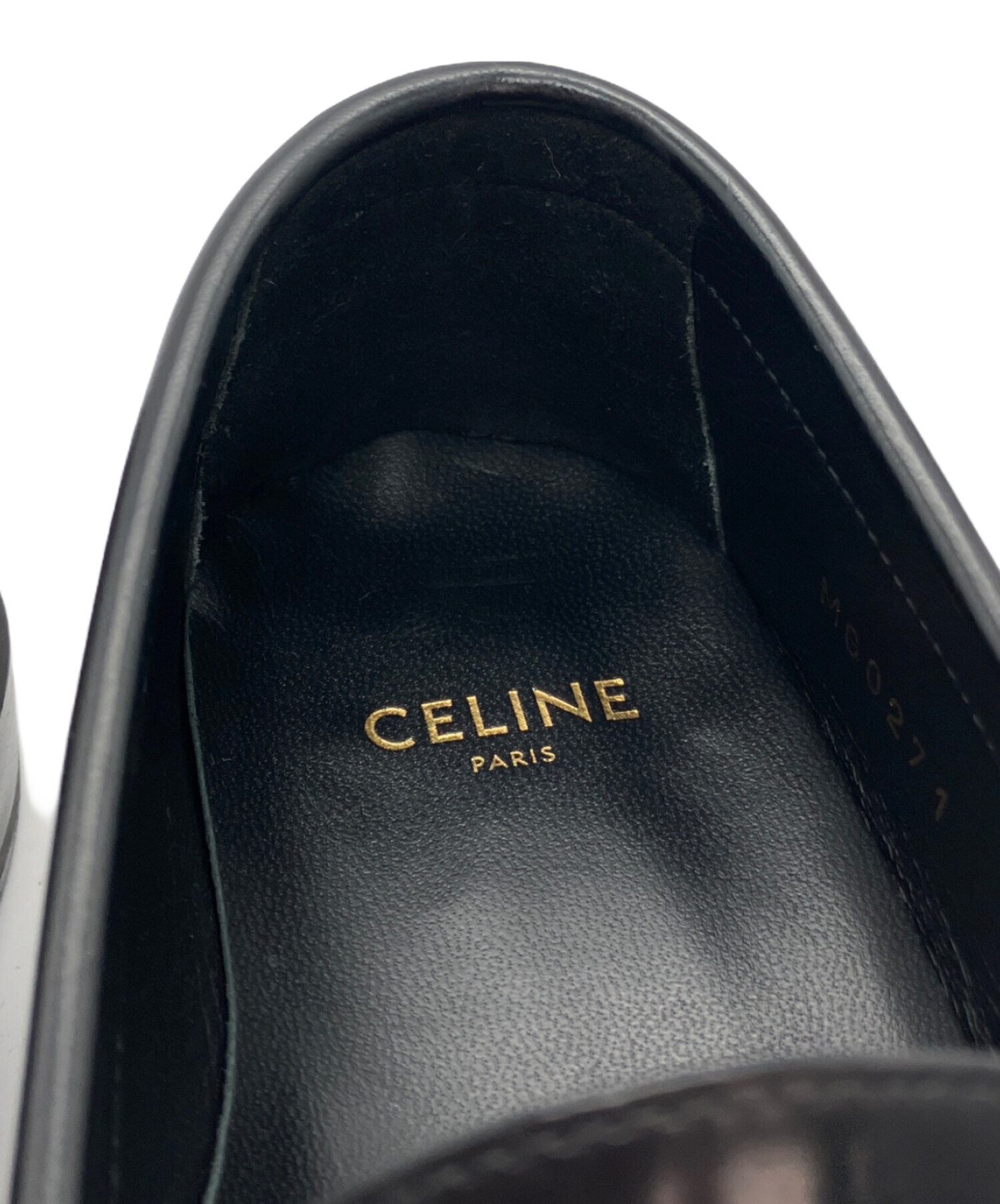 中古・古着通販】CELINE (セリーヌ) ローファー ブラック サイズ:36
