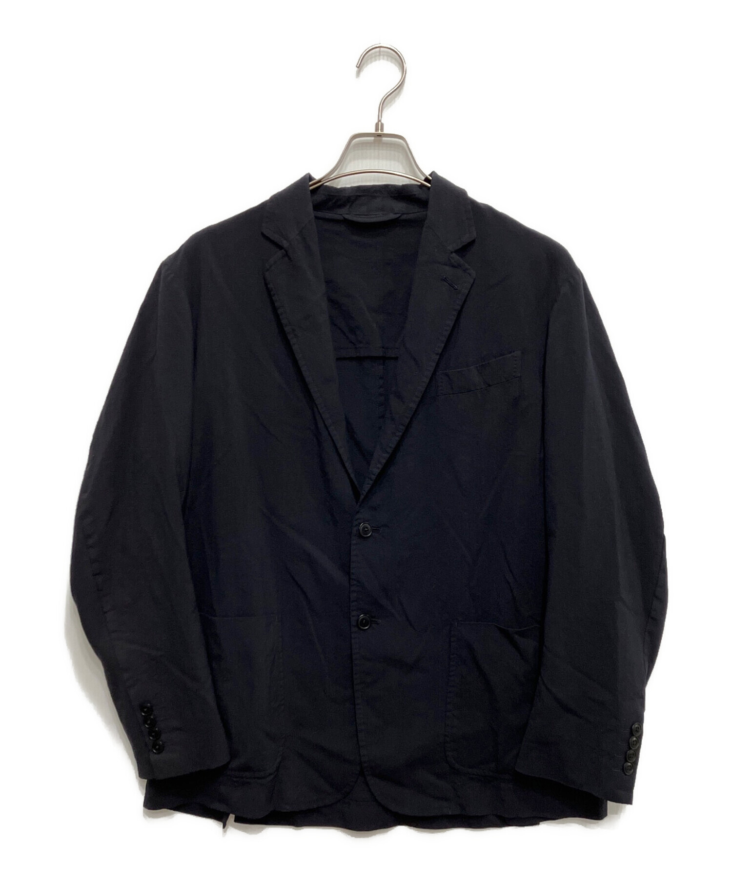 中古・古着通販】COMOLI (コモリ) ウール2Bジャケット ネイビー サイズ