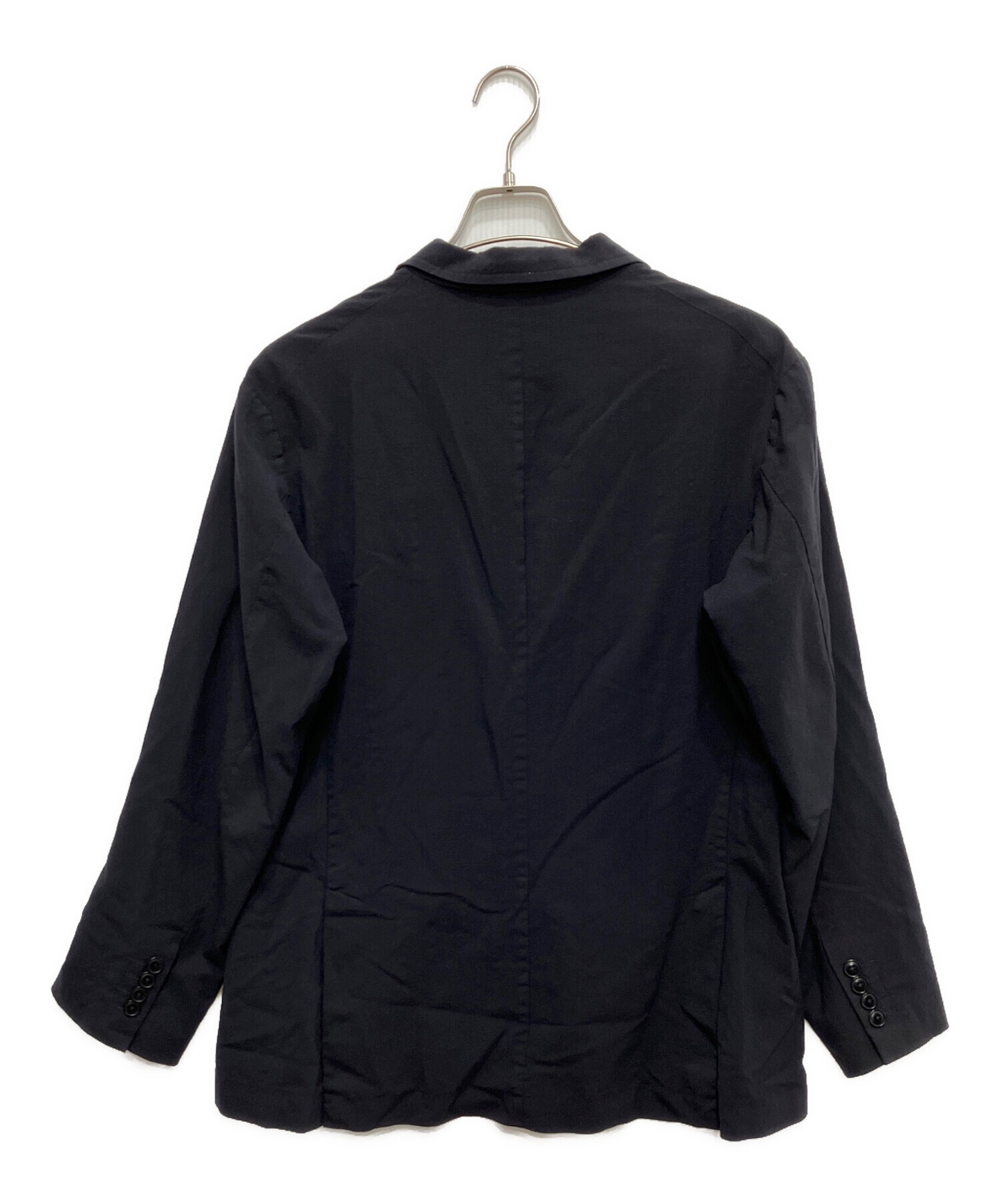中古・古着通販】COMOLI (コモリ) ウール2Bジャケット ネイビー 中古・古着通販】COMOLI (コモリ) ウール2Bジャケット ネイビー