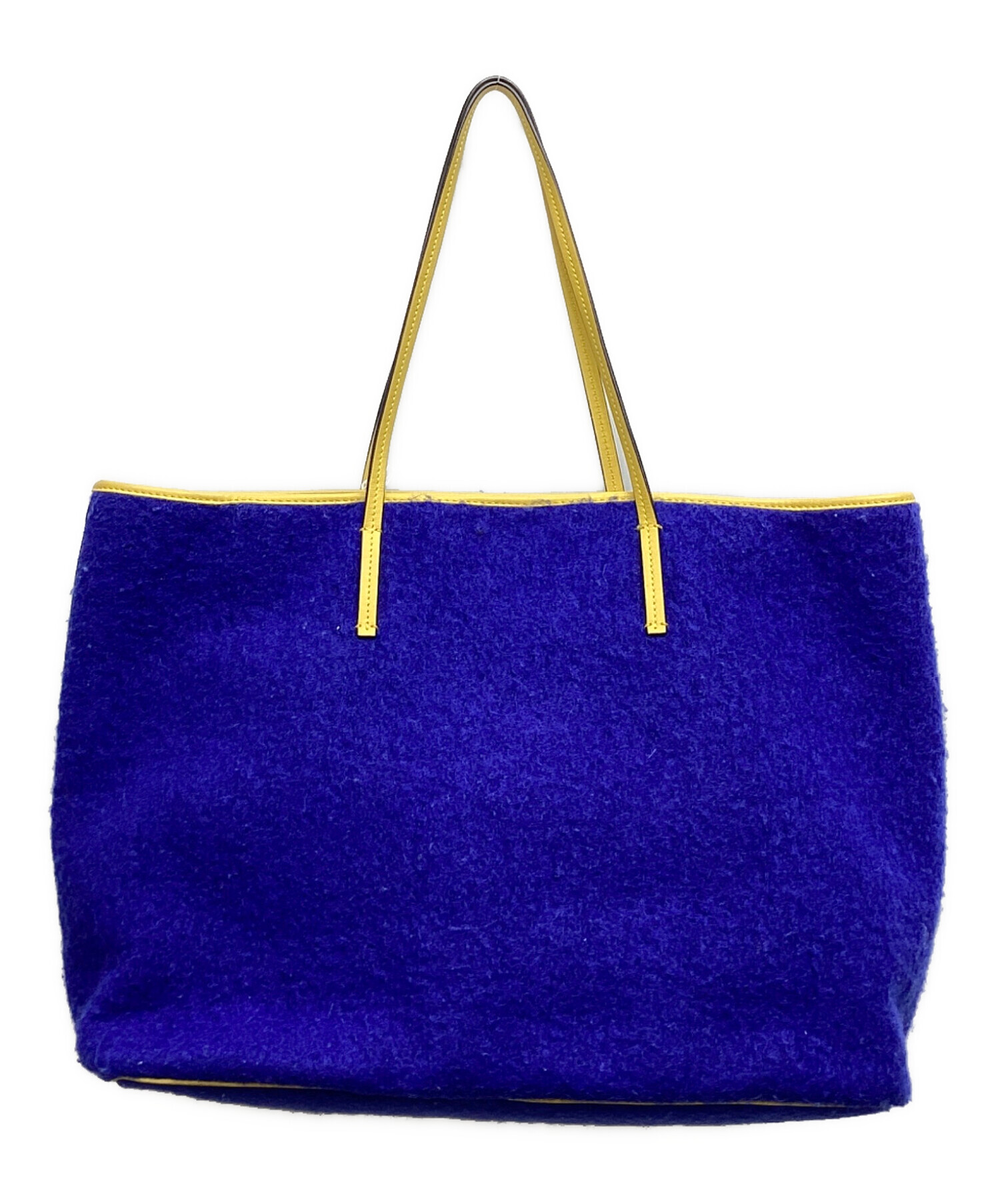 中古・古着通販】MARNI (マルニ) リバーシブルトートバッグ ブルー