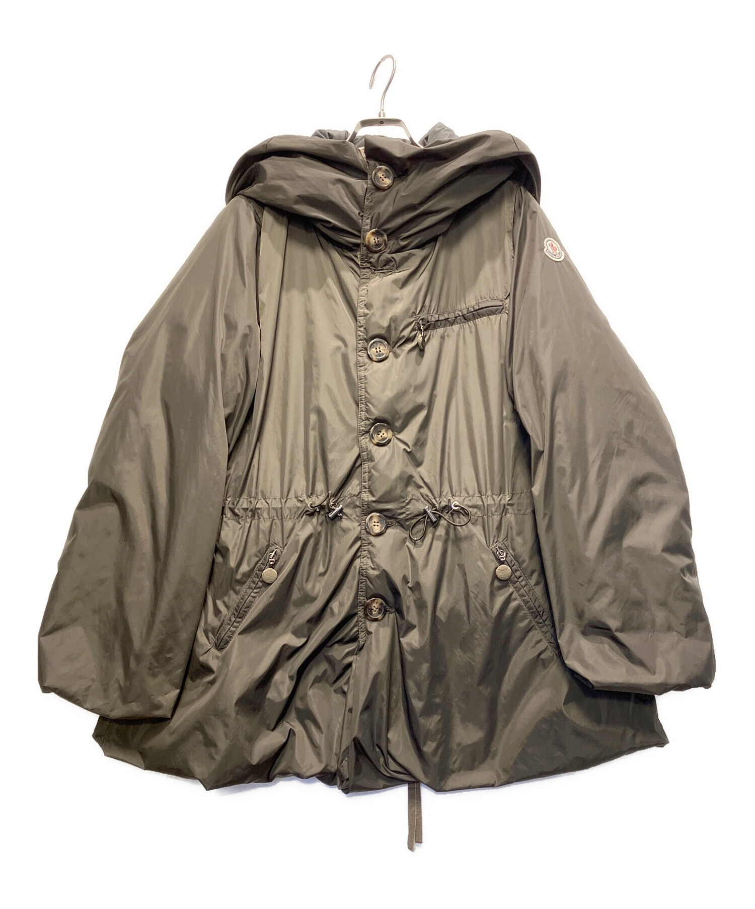 中古・古着通販】MONCLER (モンクレール) リバーシブルコート オリーブ