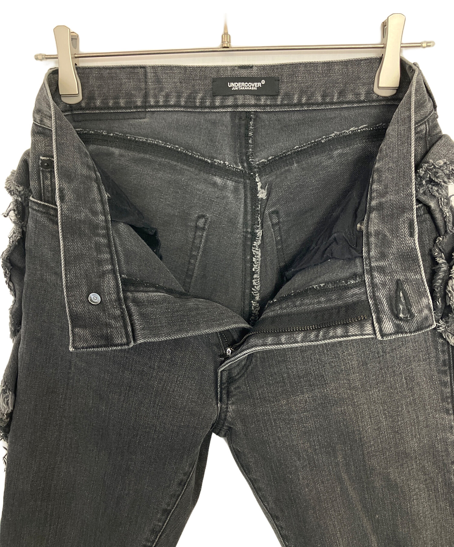 中古・古着通販】UNDERCOVER (アンダーカバー) フリルデニムパンツ