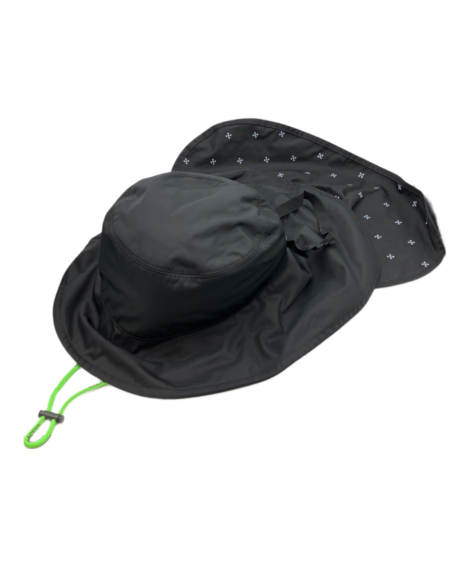 美品✨off-white オフ ホワイト　バケットハット 帽子 ブラック 楽天市場】Off-White オフホワイト Logo Bucket Hat バケットハット