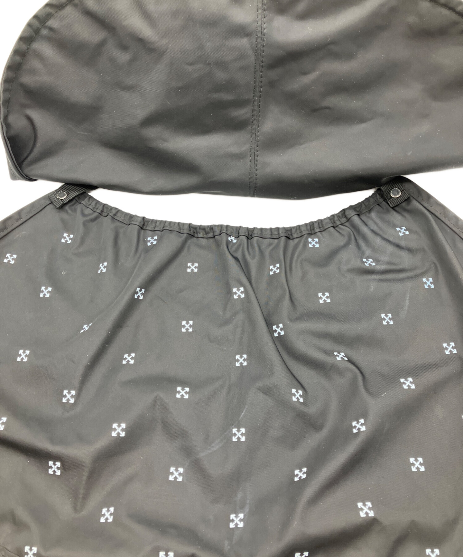 中古・古着通販】OFFWHITE (オフホワイト) バケットハット ブラック