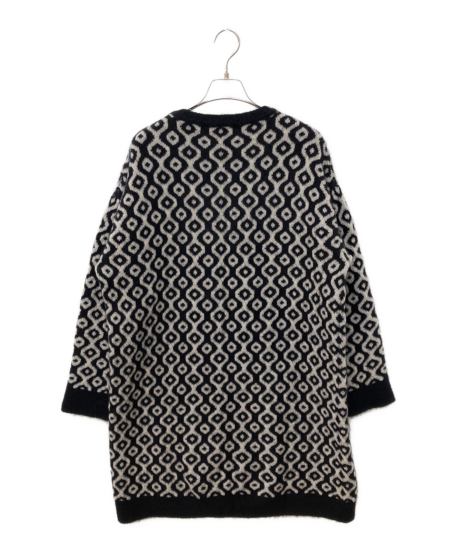 'S MaxMara エスマックスマーラ Mロゴ 総柄 ニットワンピース 中古・古着通販】'S Max Mara (エスマックスマーラ) ニットワンピース
