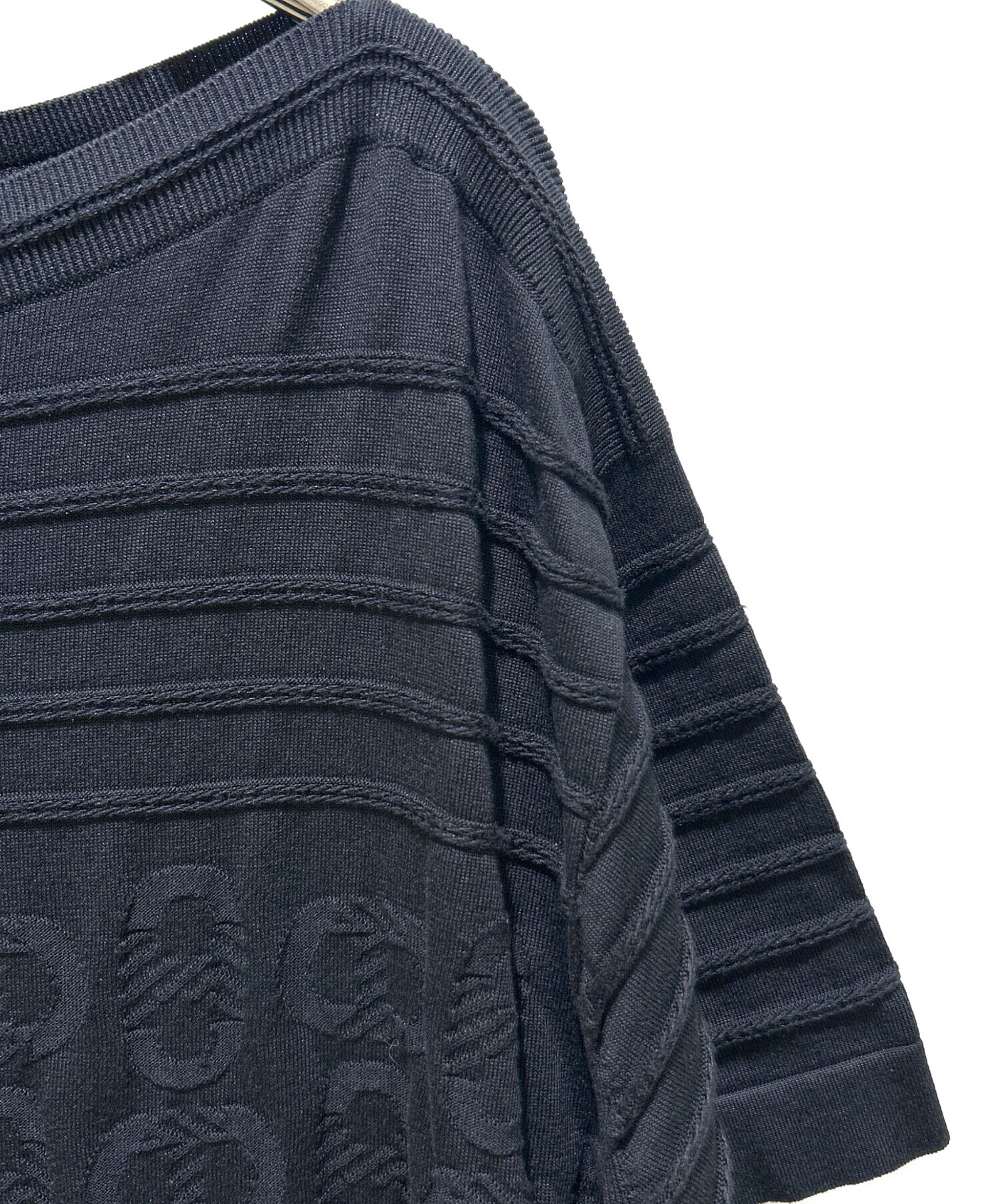 中古・古着通販】HERMES (エルメス) シルクコットンニットワンピース