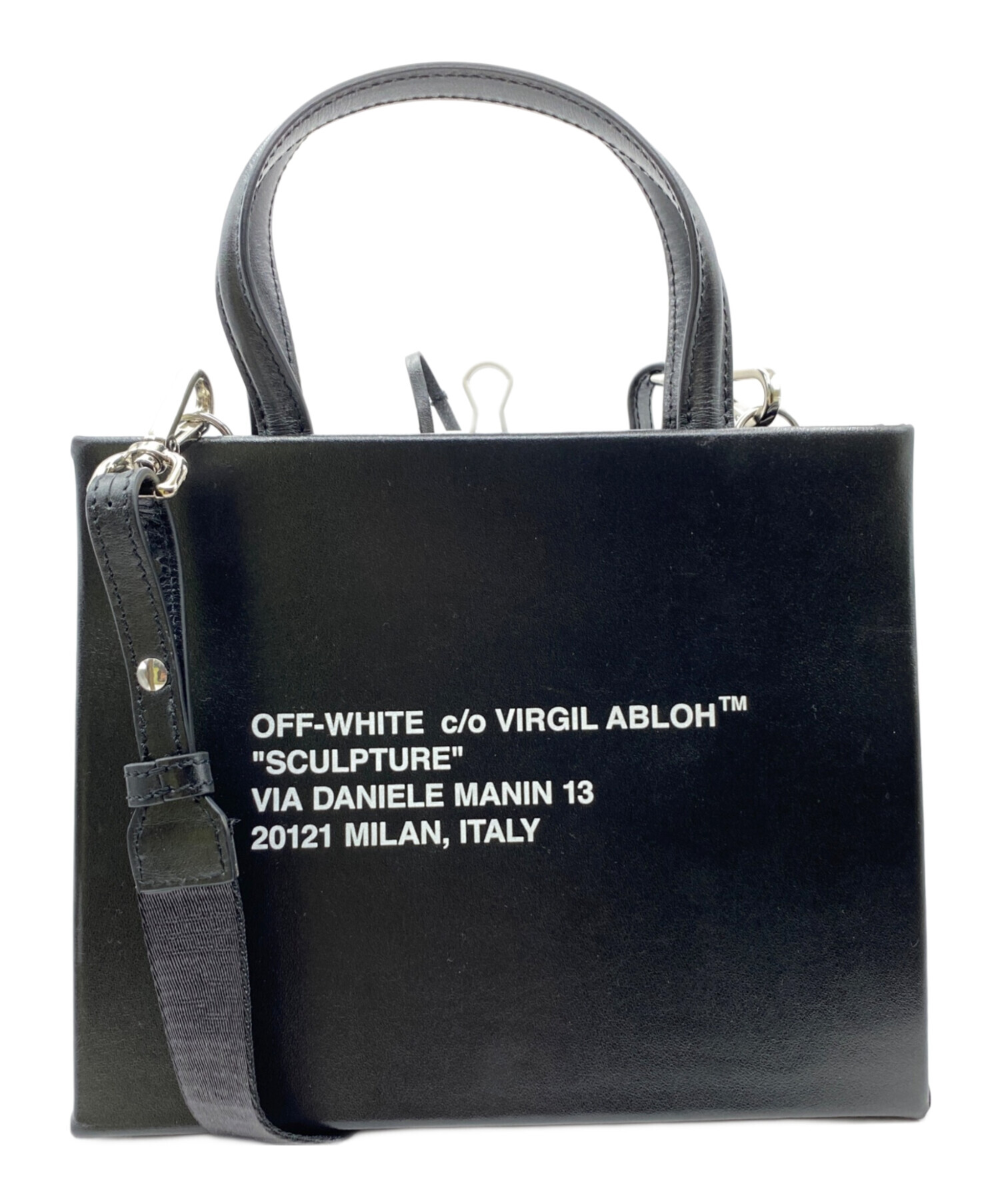 中古・古着通販】OFFWHITE (オフホワイト) ミニボックス2WAYショルダー