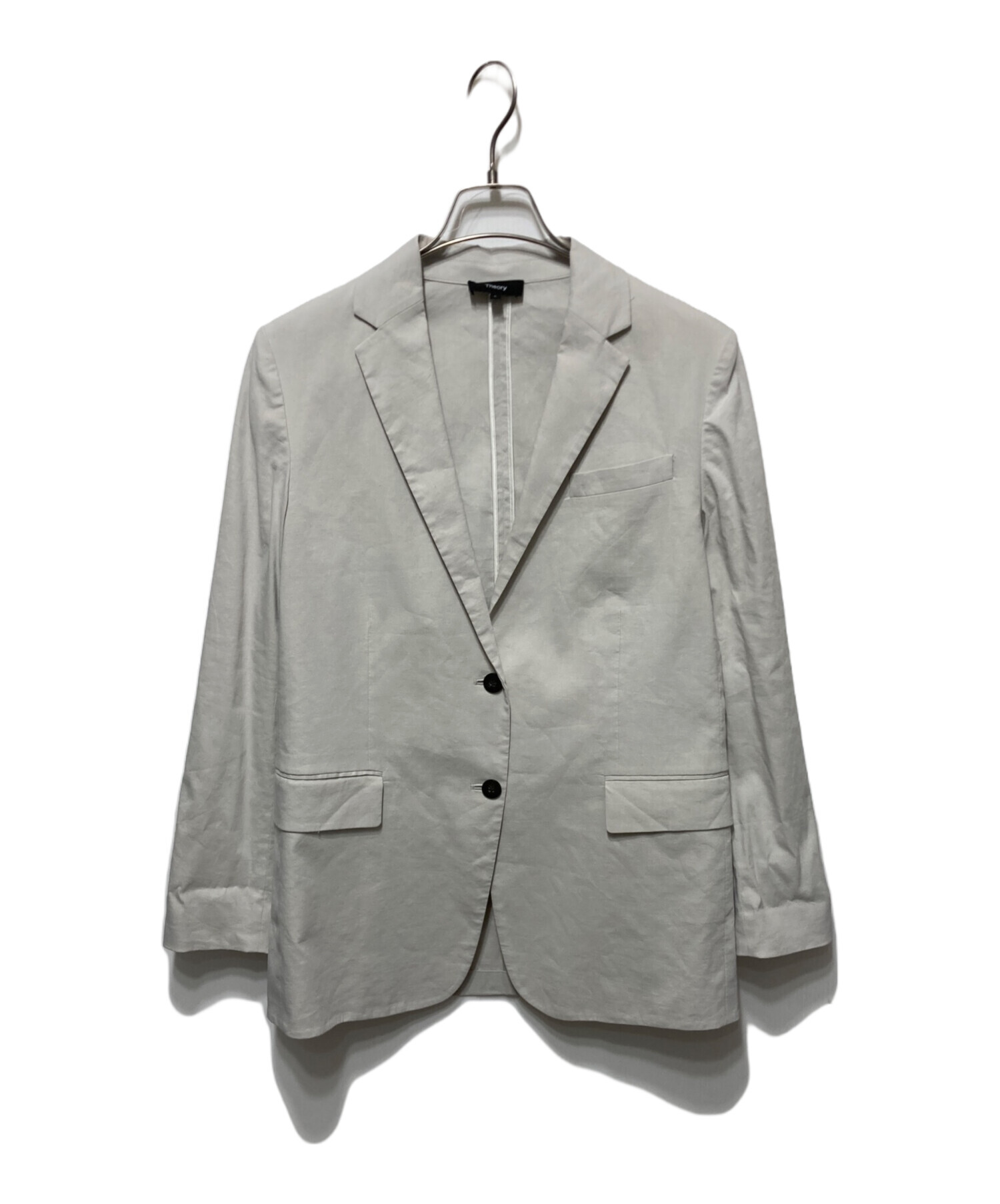 中古・古着通販】theory (セオリー) Eco Crunch Wash RLD SLV BF JKT U