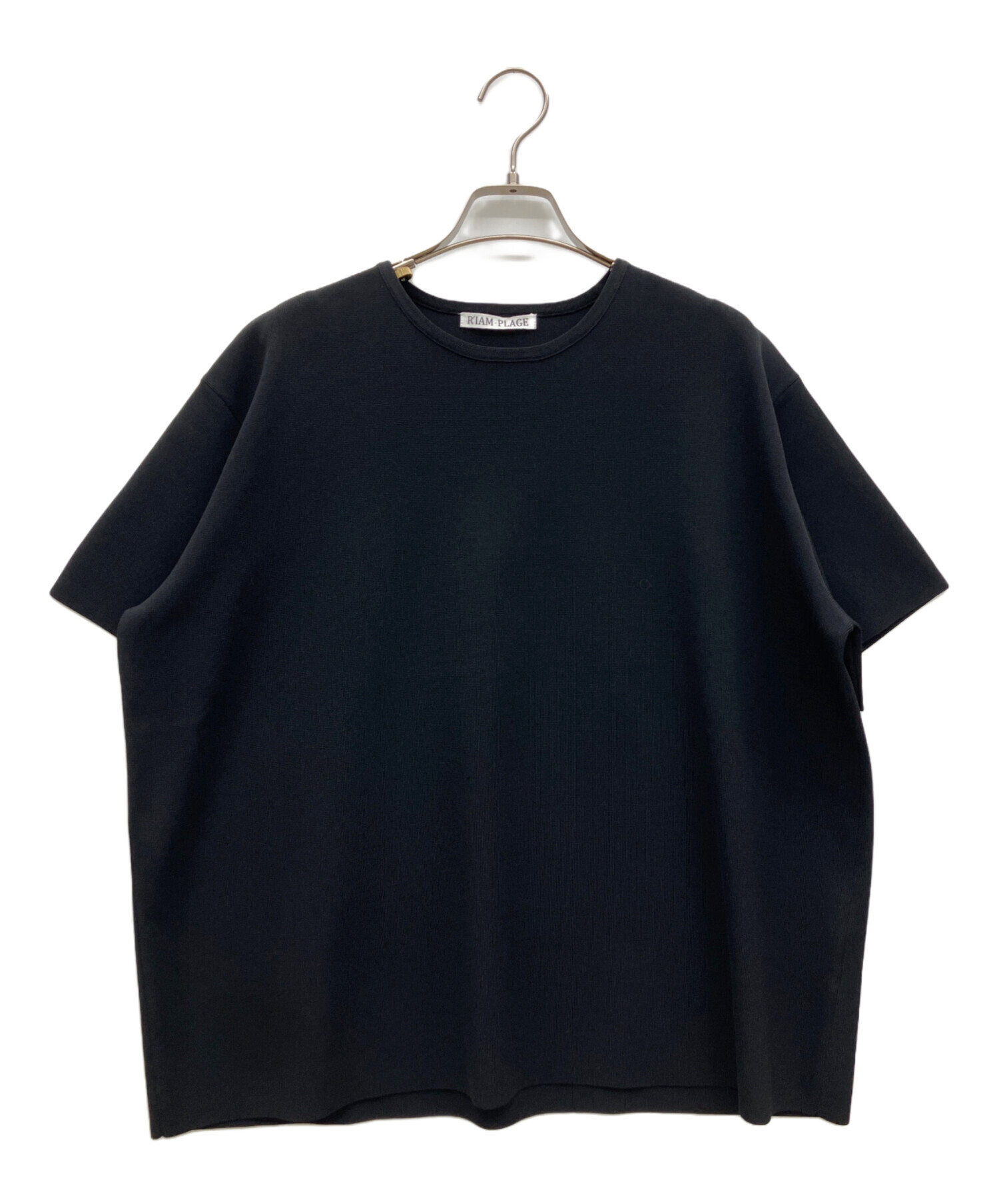 中古・古着通販】R'IAM-PLAGE (リアムプラージュ) KNIT T ブラック
