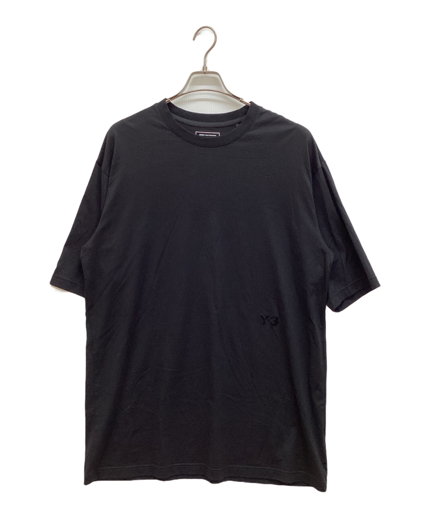 中古・古着通販】Y-3 (ワイスリー) U BOXY SS TEE ブラック サイズ:M 