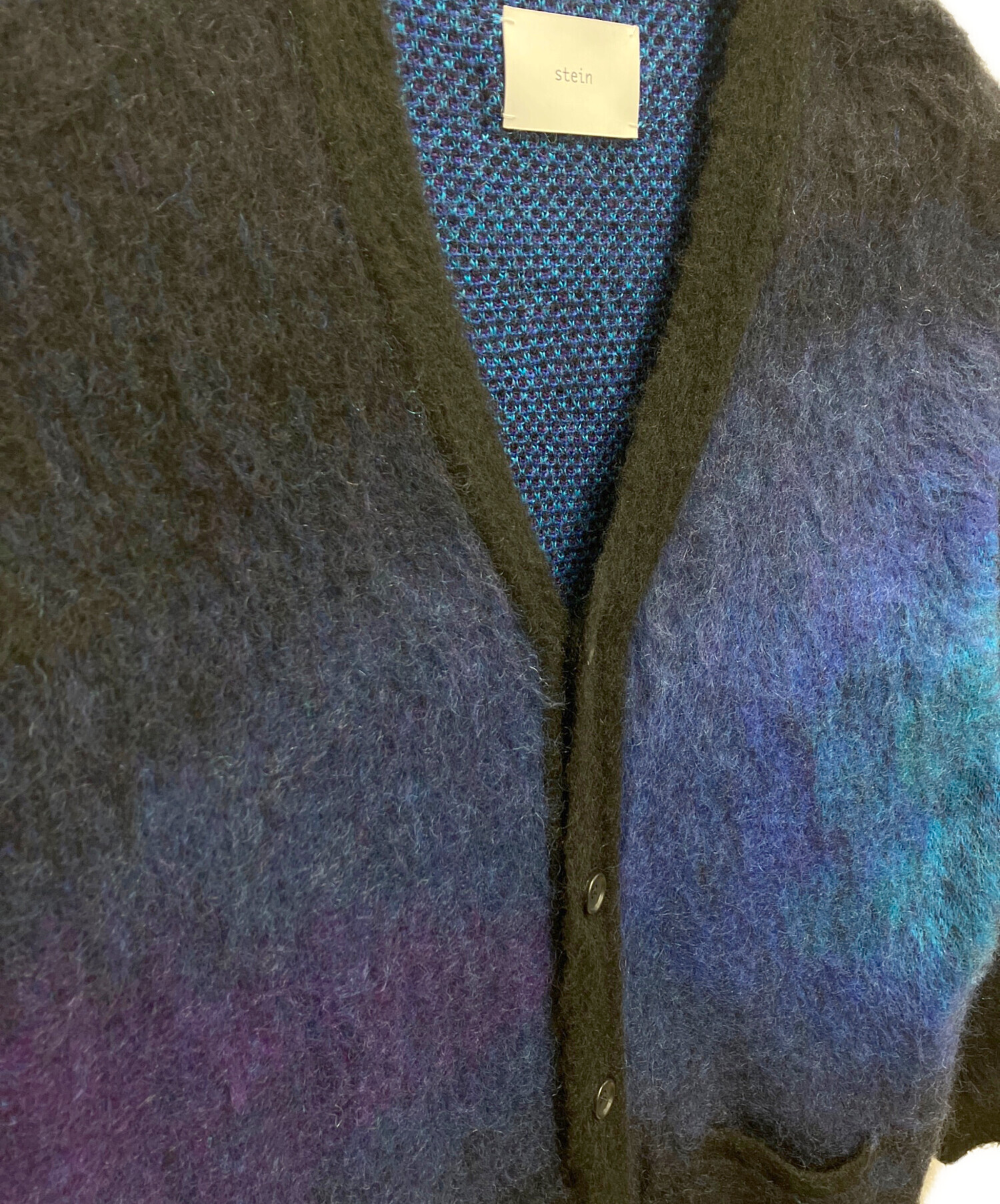 中古・古着通販】stein (シュタイン) GRADATION MOHAIR CARDIGAN 