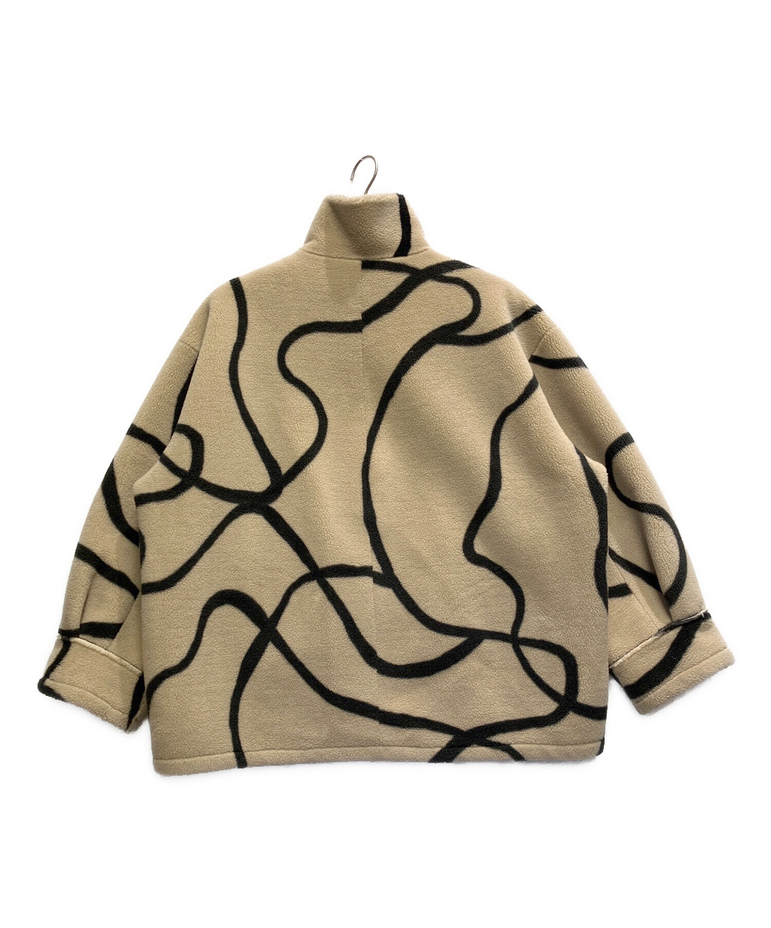 中古・古着通販】Ameri (アメリ) 2WAY REVERSIBLE BOA JACKET ベージュ