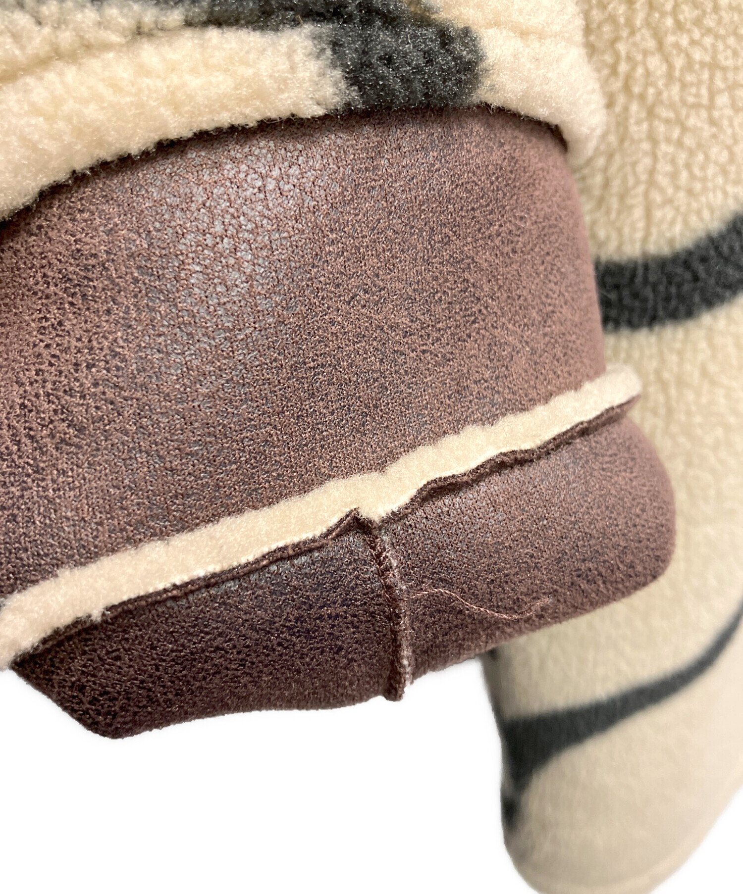 中古・古着通販】Ameri (アメリ) 2WAY REVERSIBLE BOA JACKET ベージュ