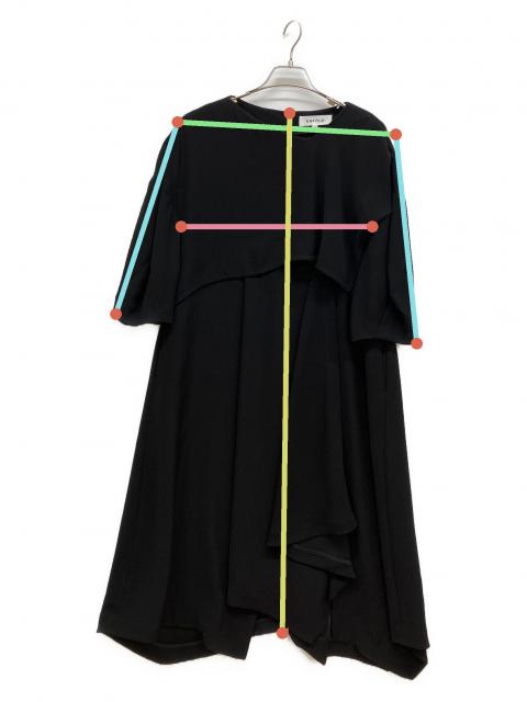中古・古着通販】ENFOLD (エンフォルド) PEツイルアシンメトリードレス
