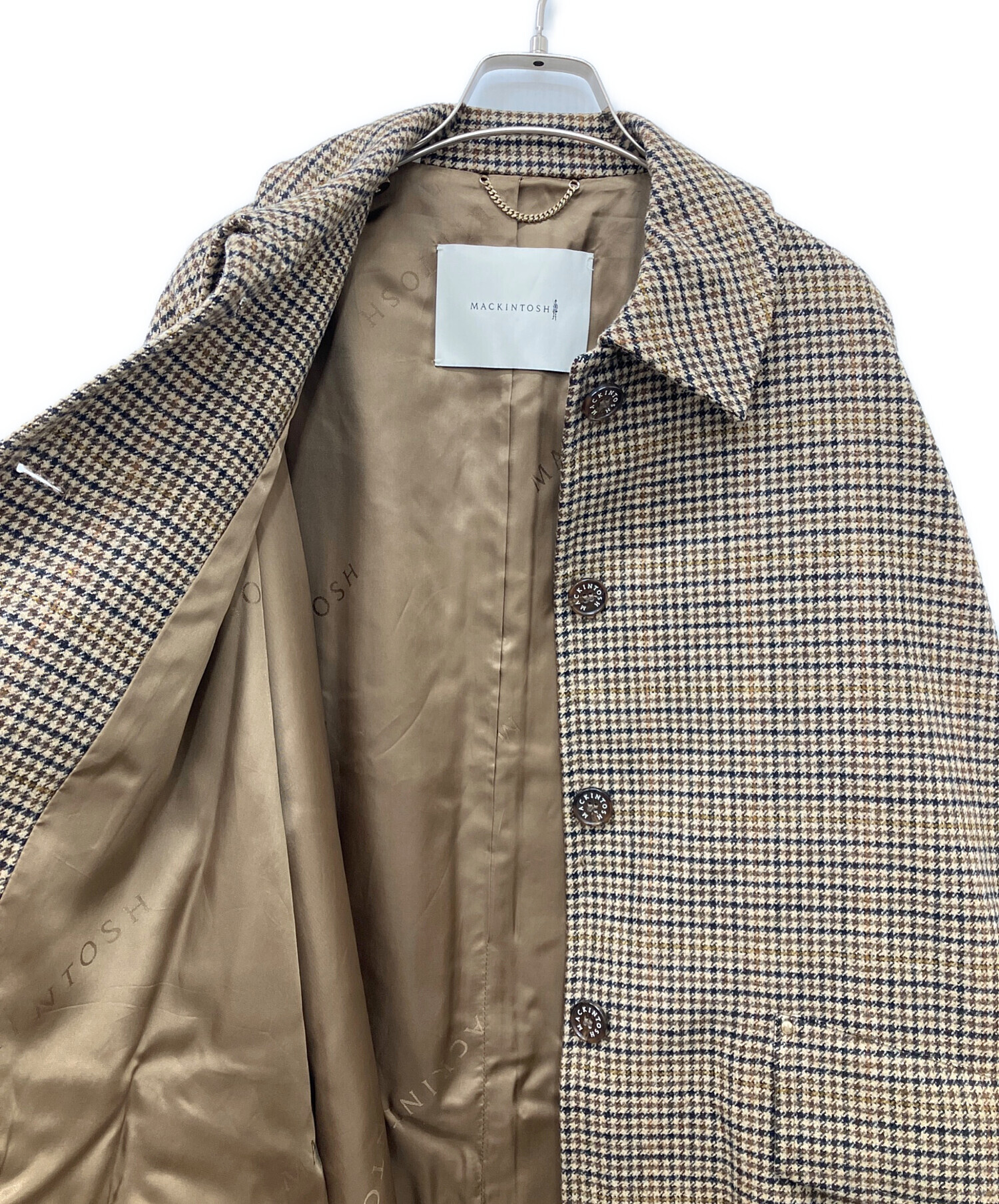 MACKINTOSH マッキントッシュ コート（その他） レディース 【古着】【中古】 中古・古着通販】MACKINTOSH (マッキントッシュ) ガンクラブチェック