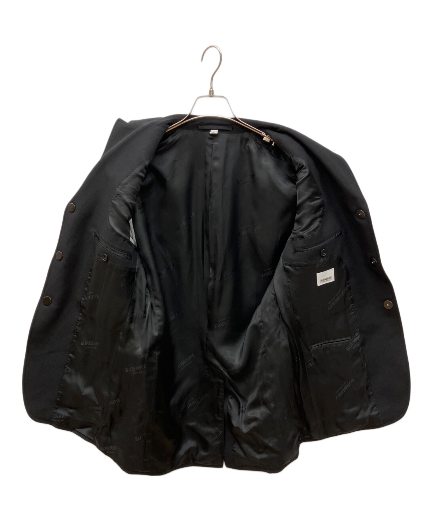 希少　BURBERRY　バーバリー テーラードジャケット BURBERRY（バーバリー） テーラードジャケット 紺ブレ ロゴボタン