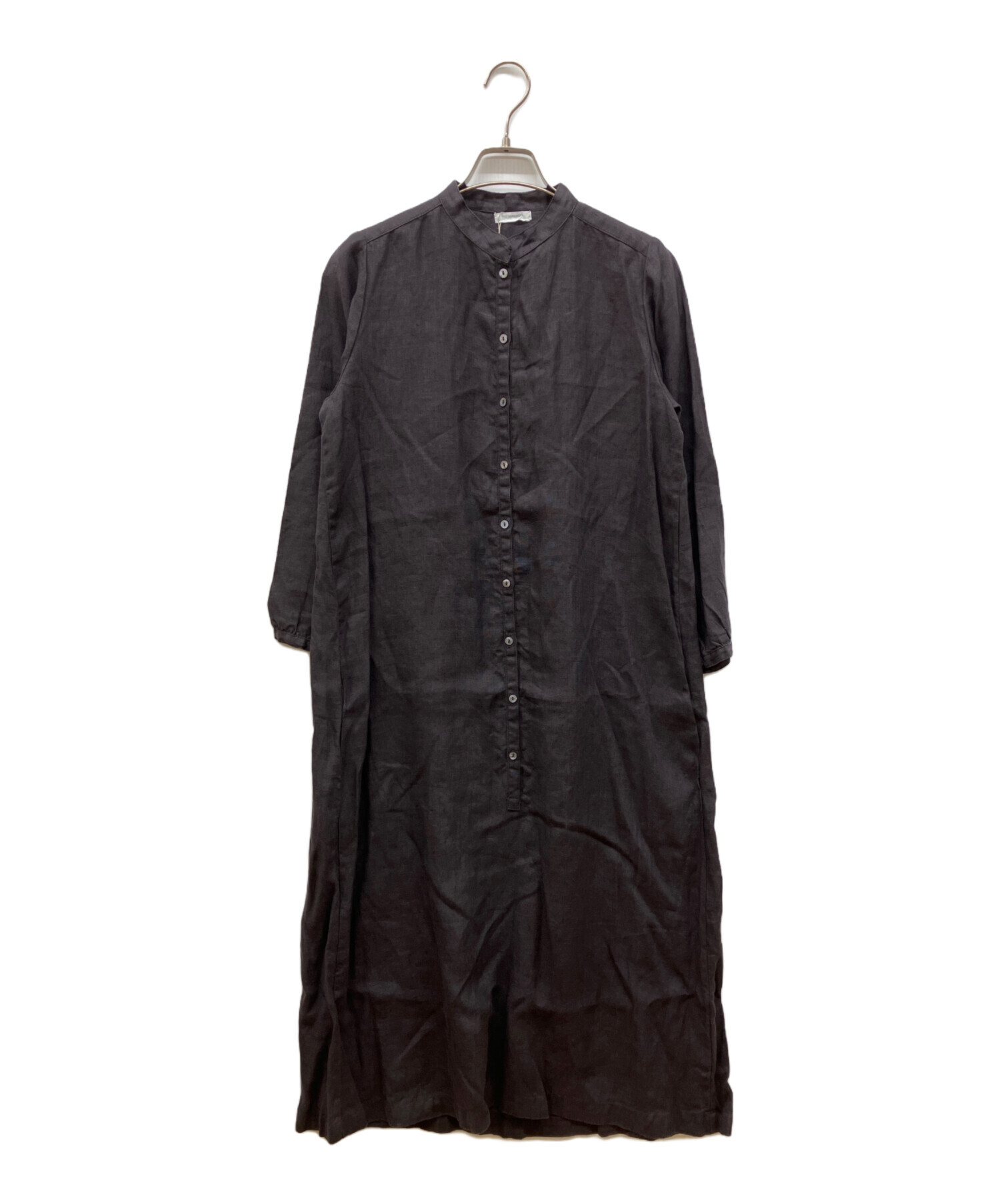 fog linen work 開襟シャツワンピース 中古・古着通販】fog linen work (フォグリネンワーク) フレンチリネン