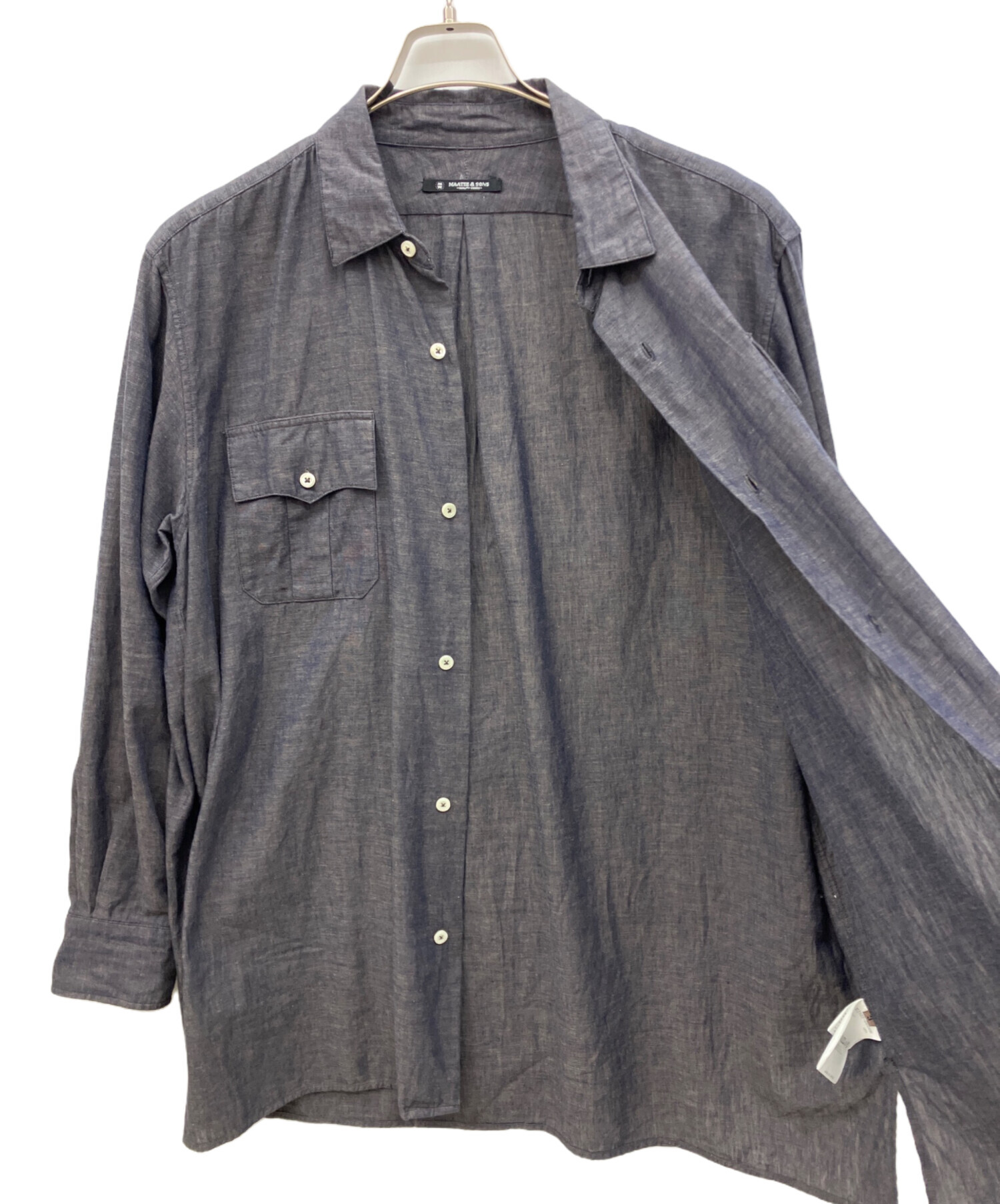 中古・古着通販】MAATEE&SONS (マーティーアンドサンズ) シャンブレー