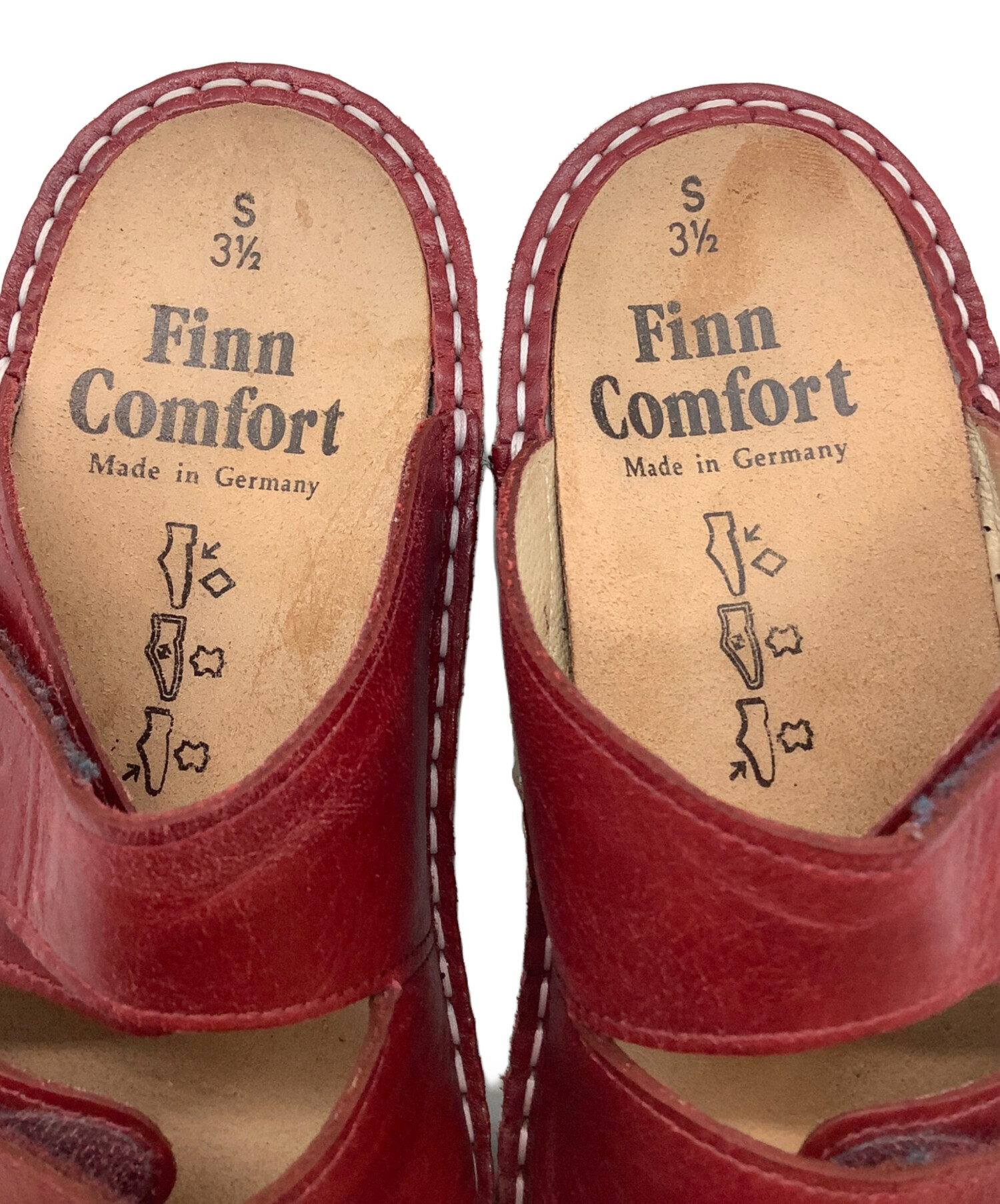 中古・古着通販】Finn Comfort (フィンコンフォート) サンダル レッド