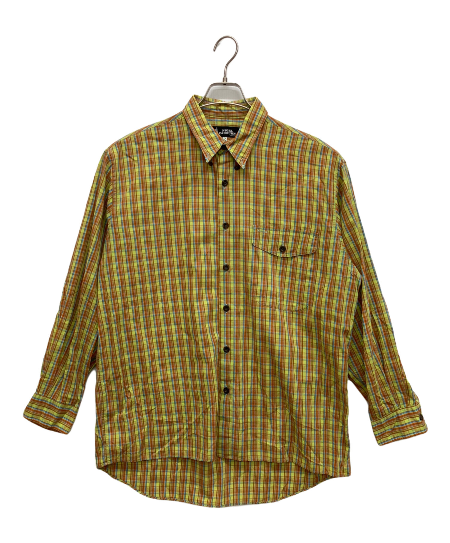 中古・古着通販】NIGEL CABOURN (ナイジェルケーボン) チェックシャツ 