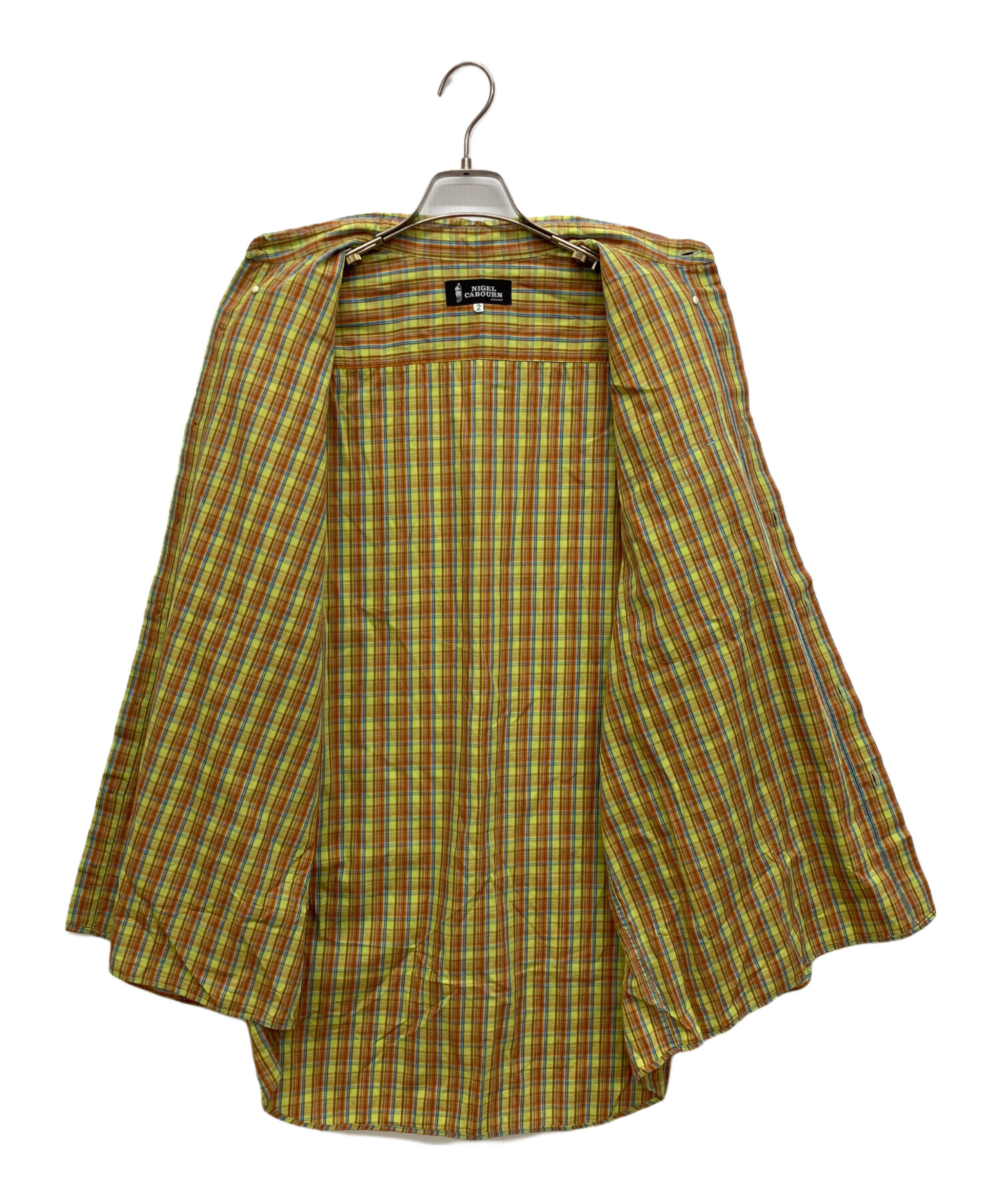 中古・古着通販】NIGEL CABOURN (ナイジェルケーボン) チェックシャツ 