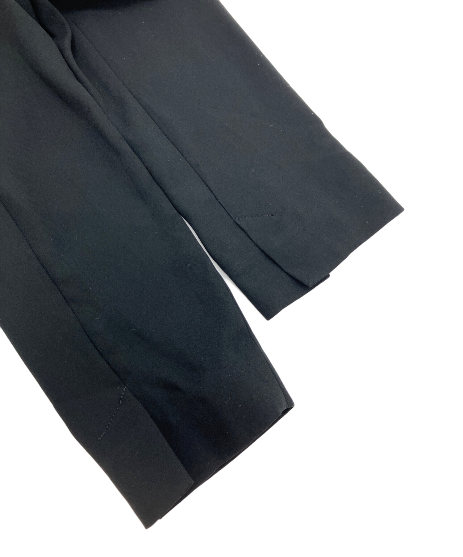 中古・古着通販】theory (セオリー) Powder Crepe Collarless JKT N