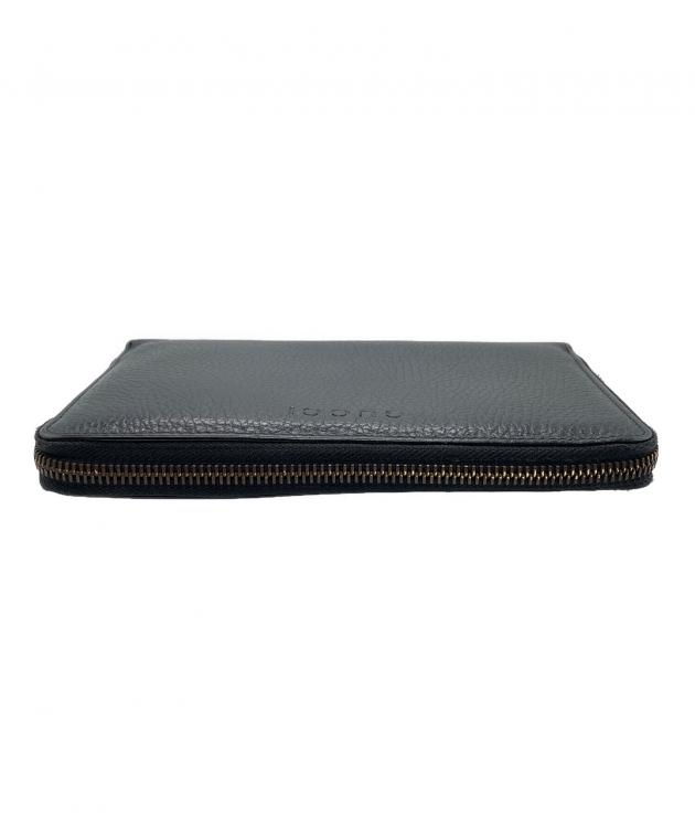 中古・古着通販】GUCCI (グッチ) ラウンドファスナー長財布 ブラック