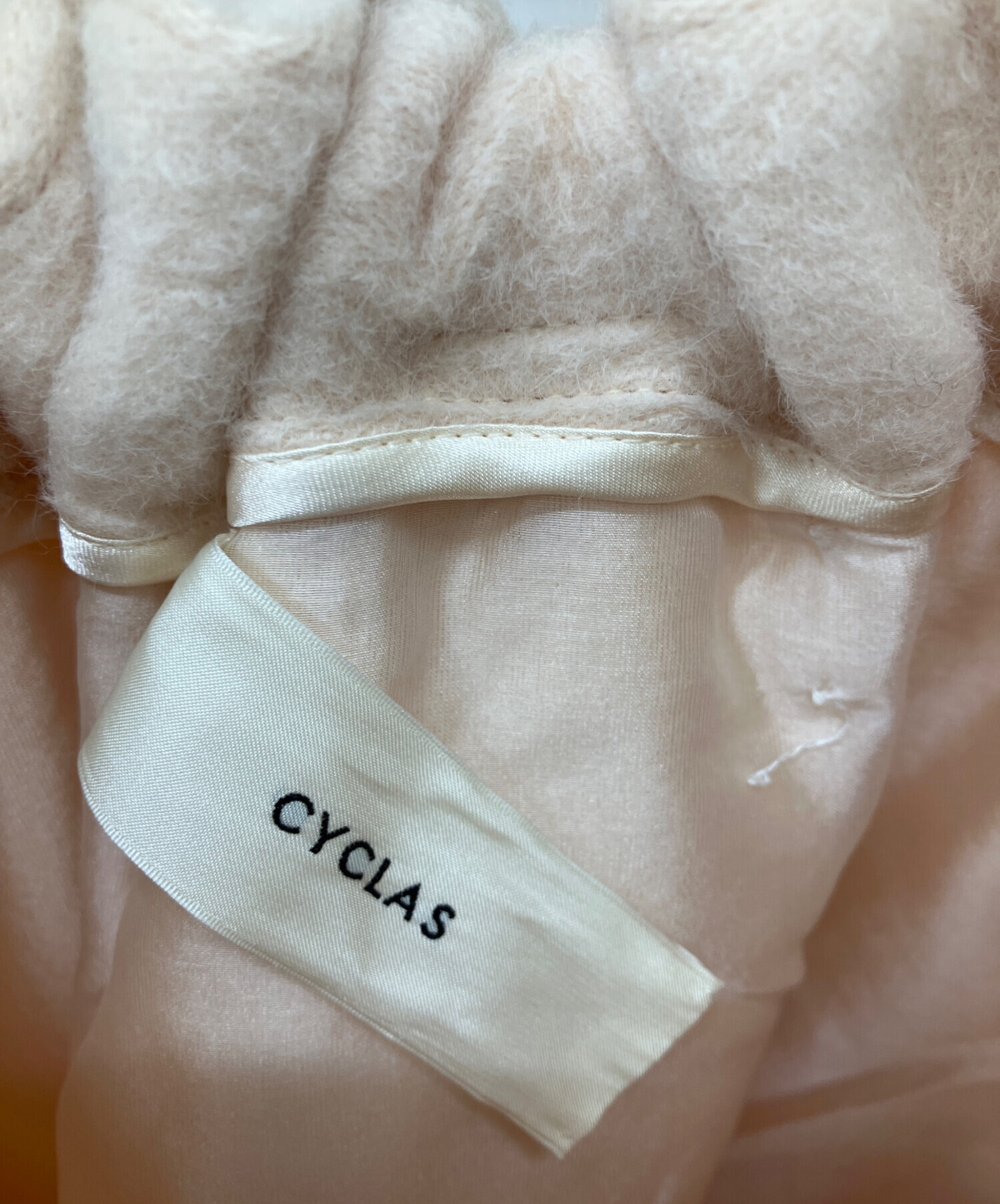 中古・古着通販】CYCLAS (シクラス) アルパカ シャギーギャザー 