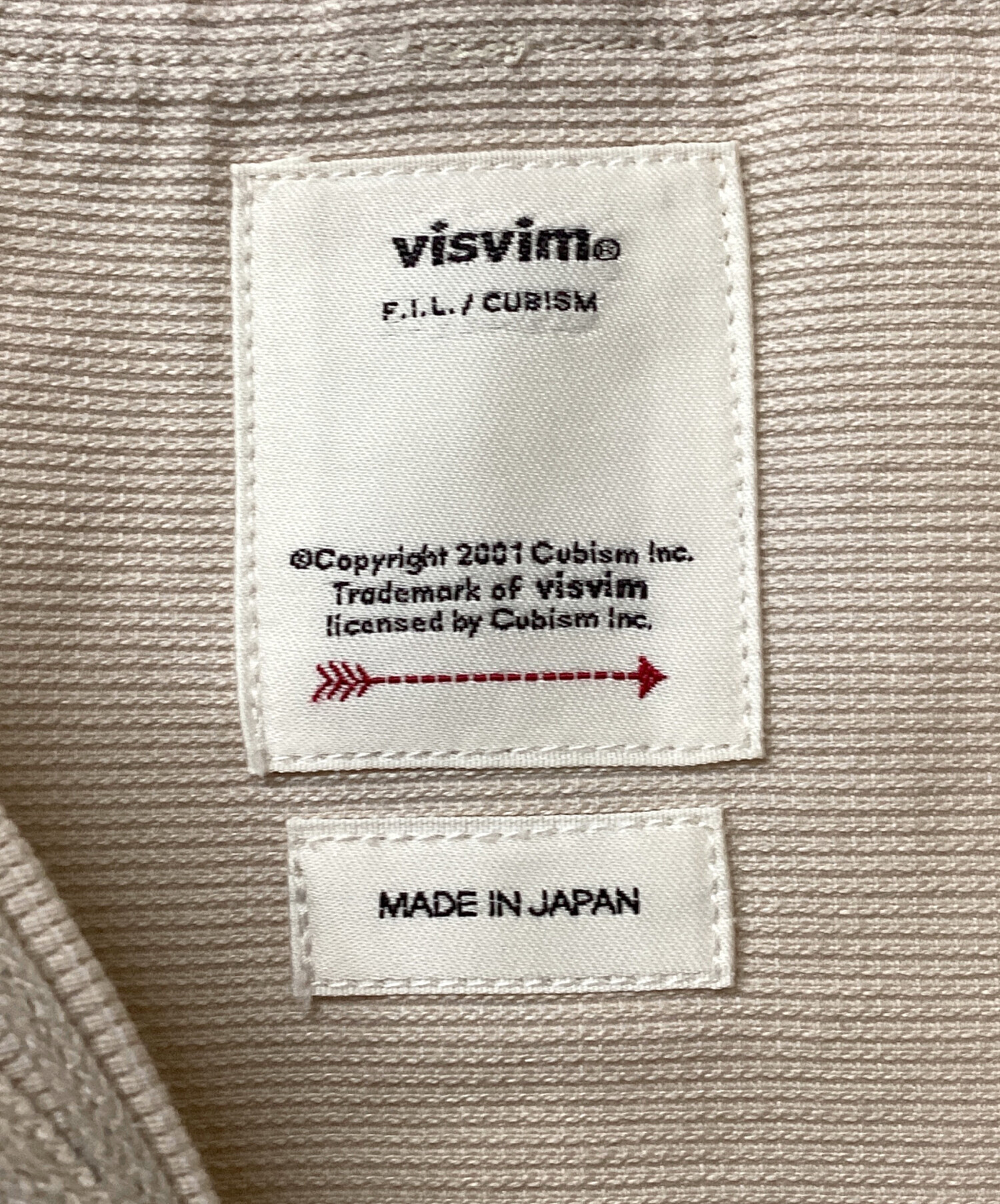 中古・古着通販】VISVIM (ビズビム) VISVIM DUGOUT SHIRT L/S ベージュ