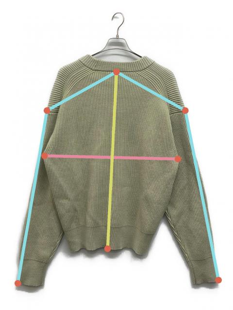 中古・古着通販】AURALEE (オーラリー) FRENCH MERINO RIB KNIT