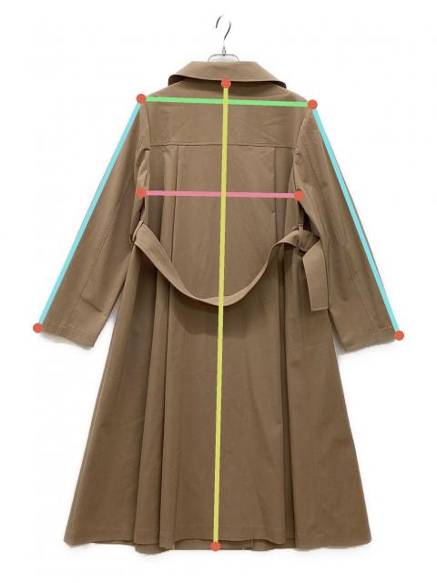 FOXEY　ケンジントン　トレンチコート　21年モデル　ベージュ　38　洗える trim_fce_item66f36f116763e.jpg