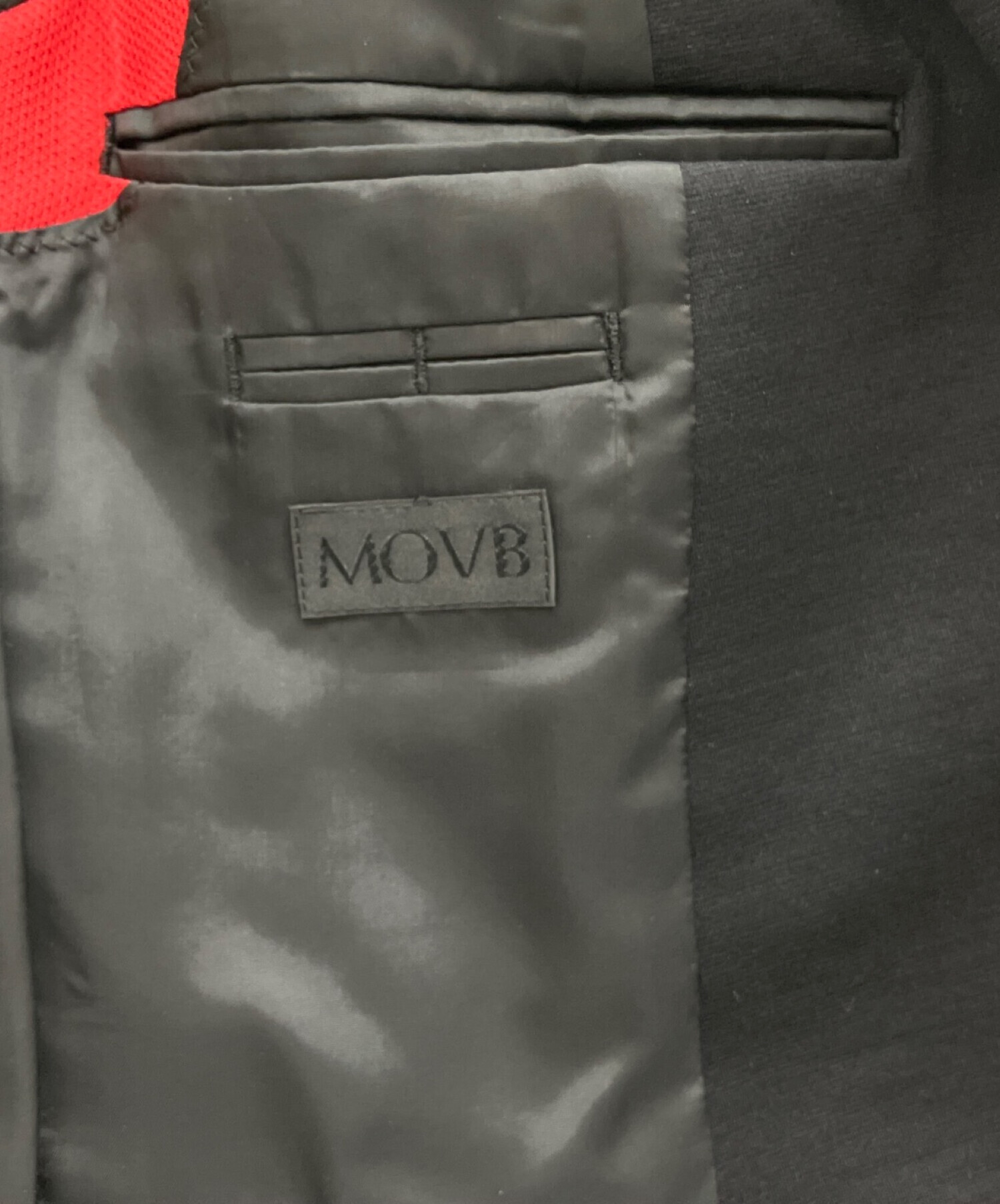 中古・古着通販】movb (モーヴ) テーラードジャケット ブラック サイズ 