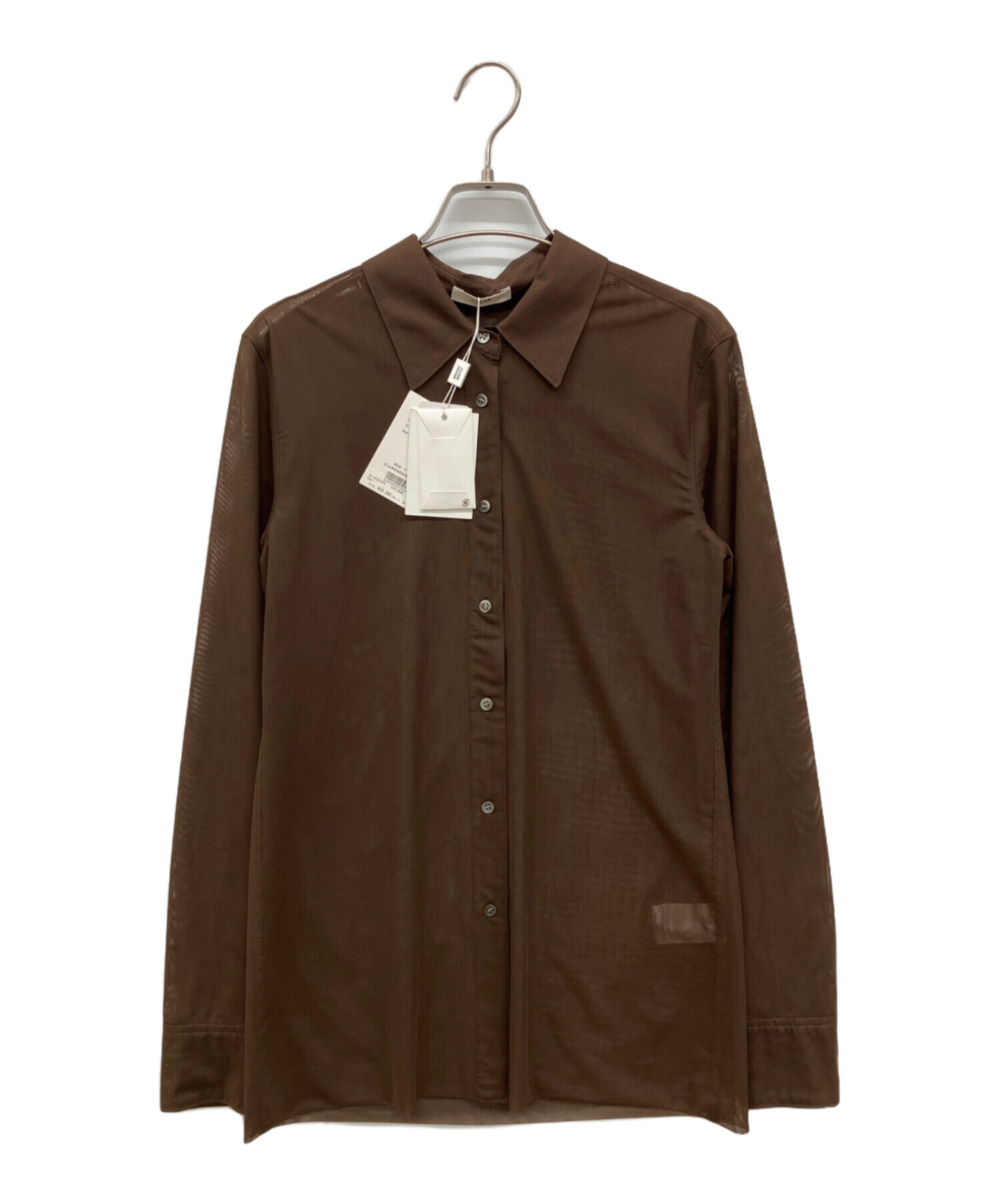 中古・古着通販】CLANE (クラネ) LAYERED SHEER SHIRTS レイヤード 