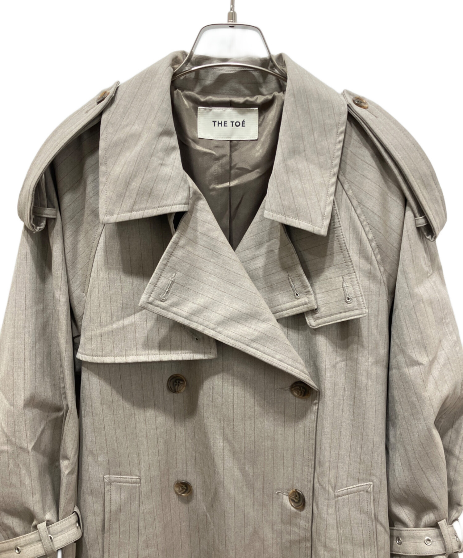 中古・古着通販】THE TOE (ザ・トゥー) Meteora Trench Coat ブラウン