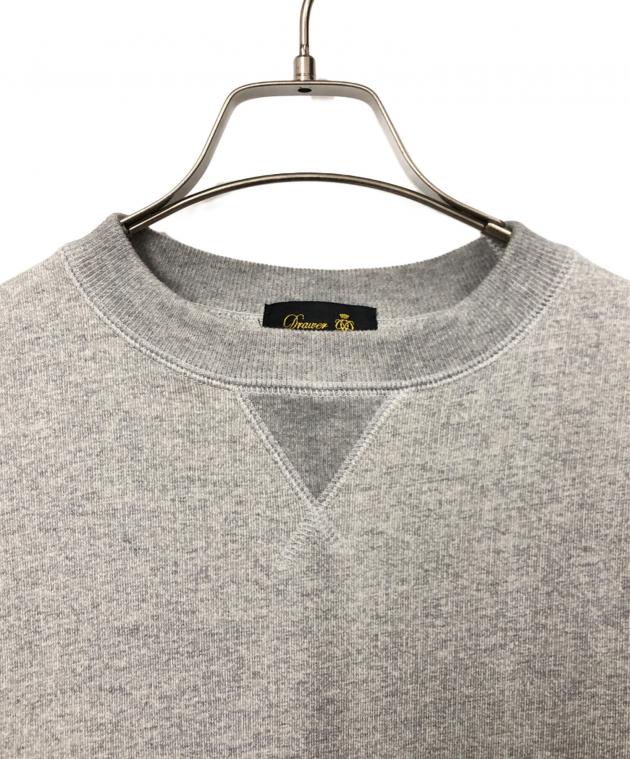 ドゥロワー　Drawer トレーナー 中古・古着通販】Drawer (ドゥロワー) コットン吊り裏毛クルーネック