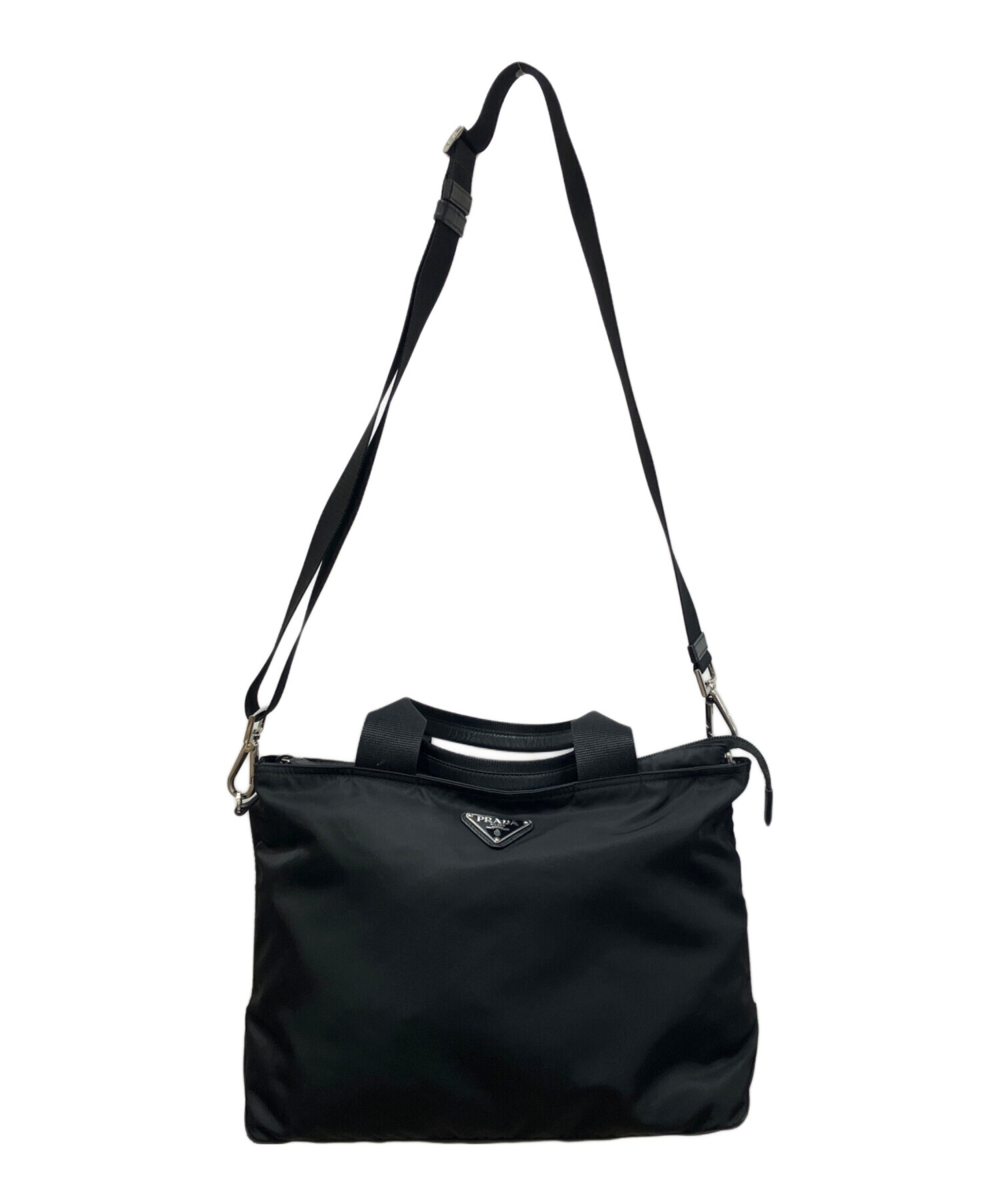 中古・古着通販】PRADA (プラダ) 2WAYバッグ ブラック｜ブランド・古着