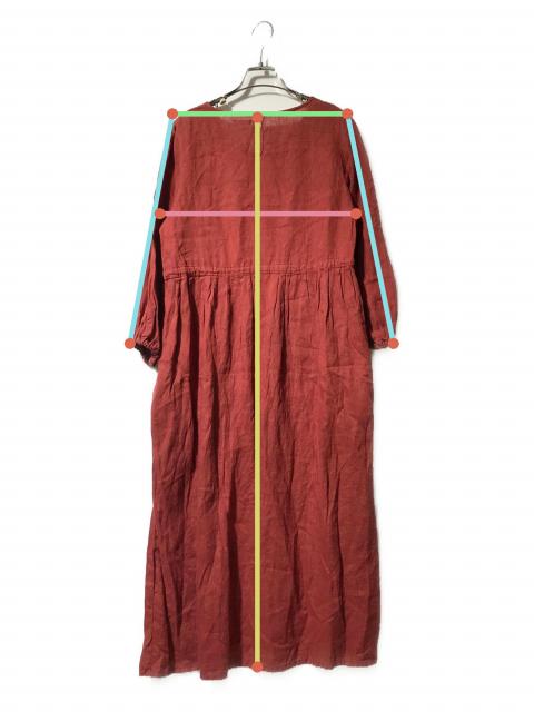 中古・古着通販】fog linen work (フォグリネンワーク) リネンギャザー 